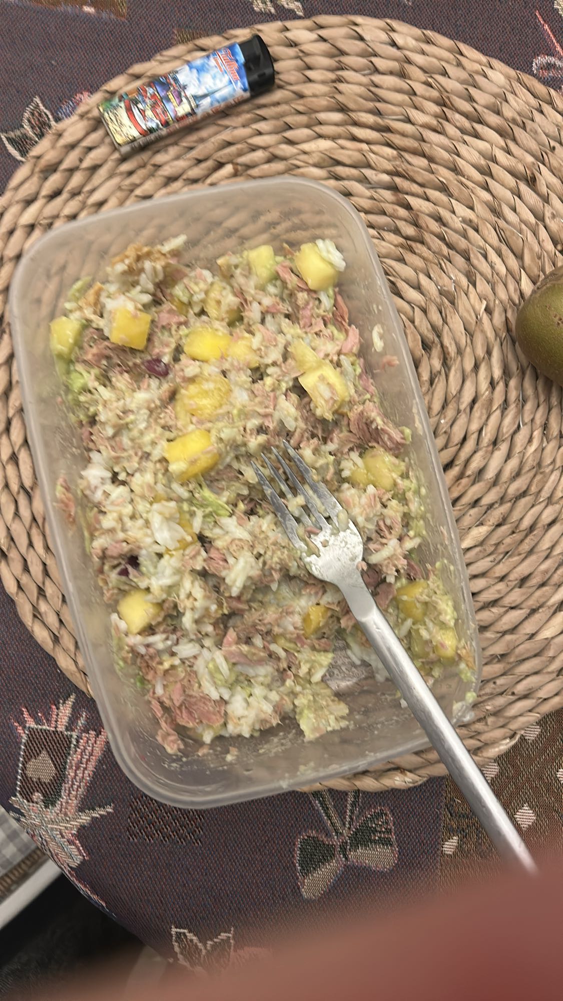 Tuna rice salad