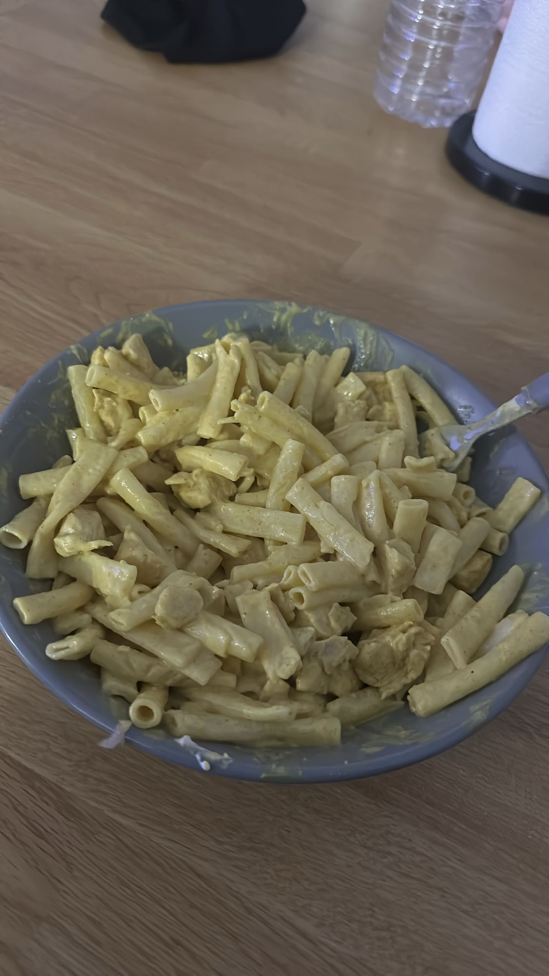 Pâtes au poulet crémeuses