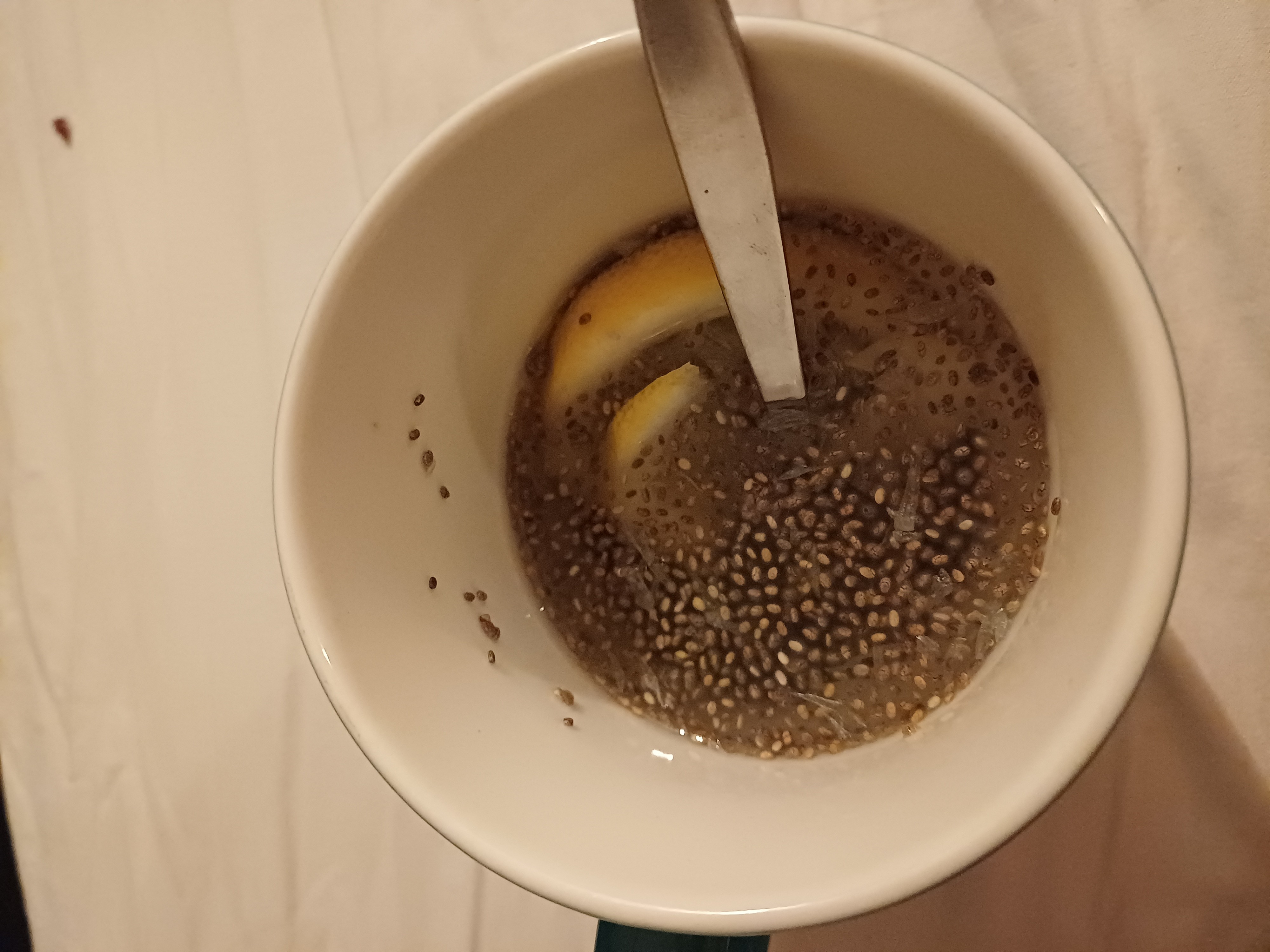 Chia Lemon Water