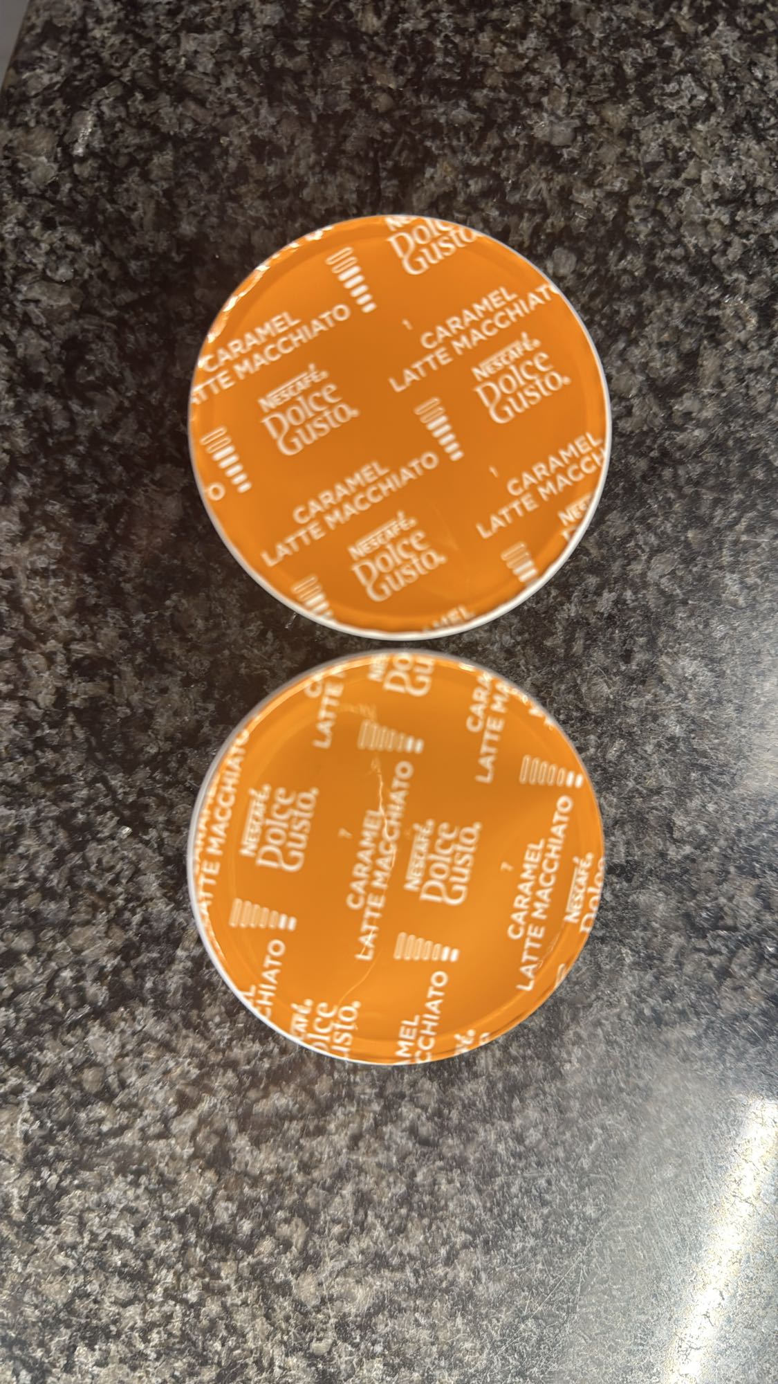 Caramel latte macchiato