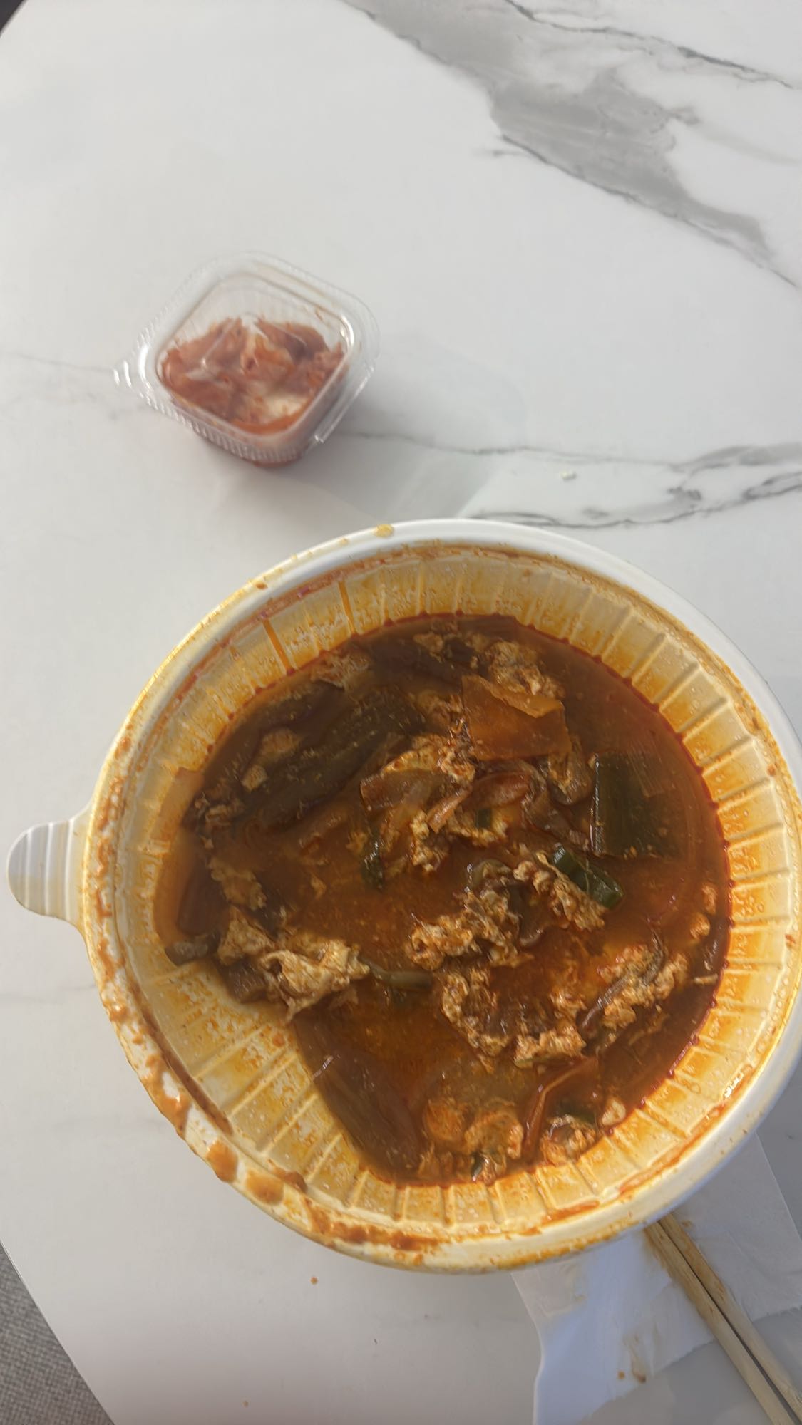 Kimchi Jjigae with Kimchi