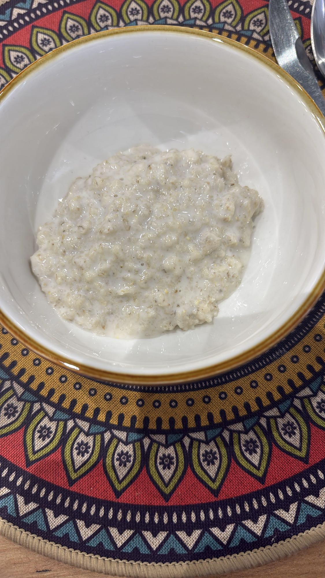 овсянка на молоке