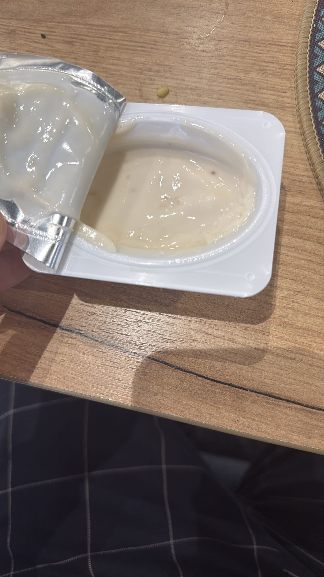 ванильный йогурт