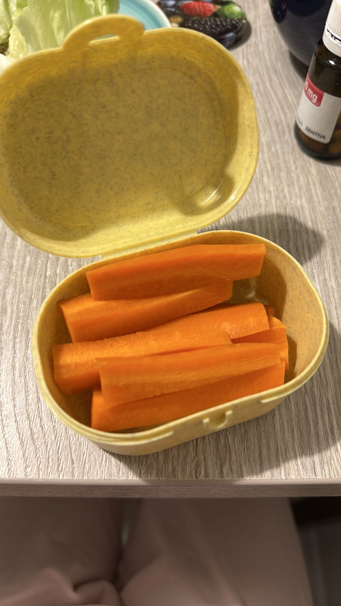 Marchewka w słupkach