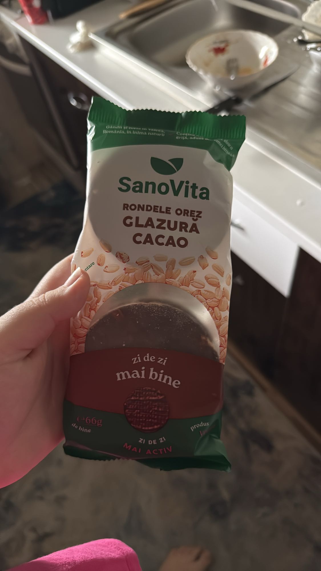 Rondele orez cu cacao