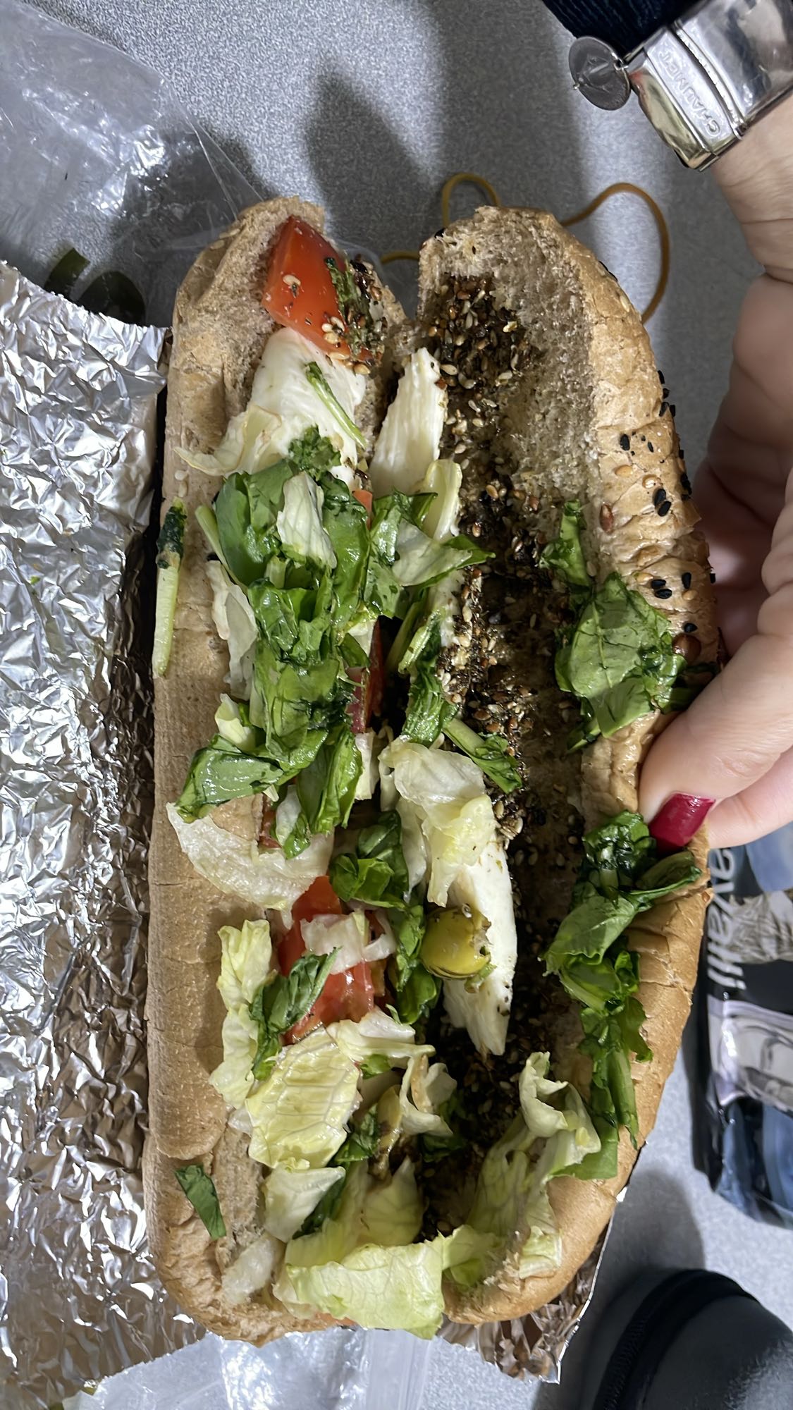 Veggie Sub Sandwich
