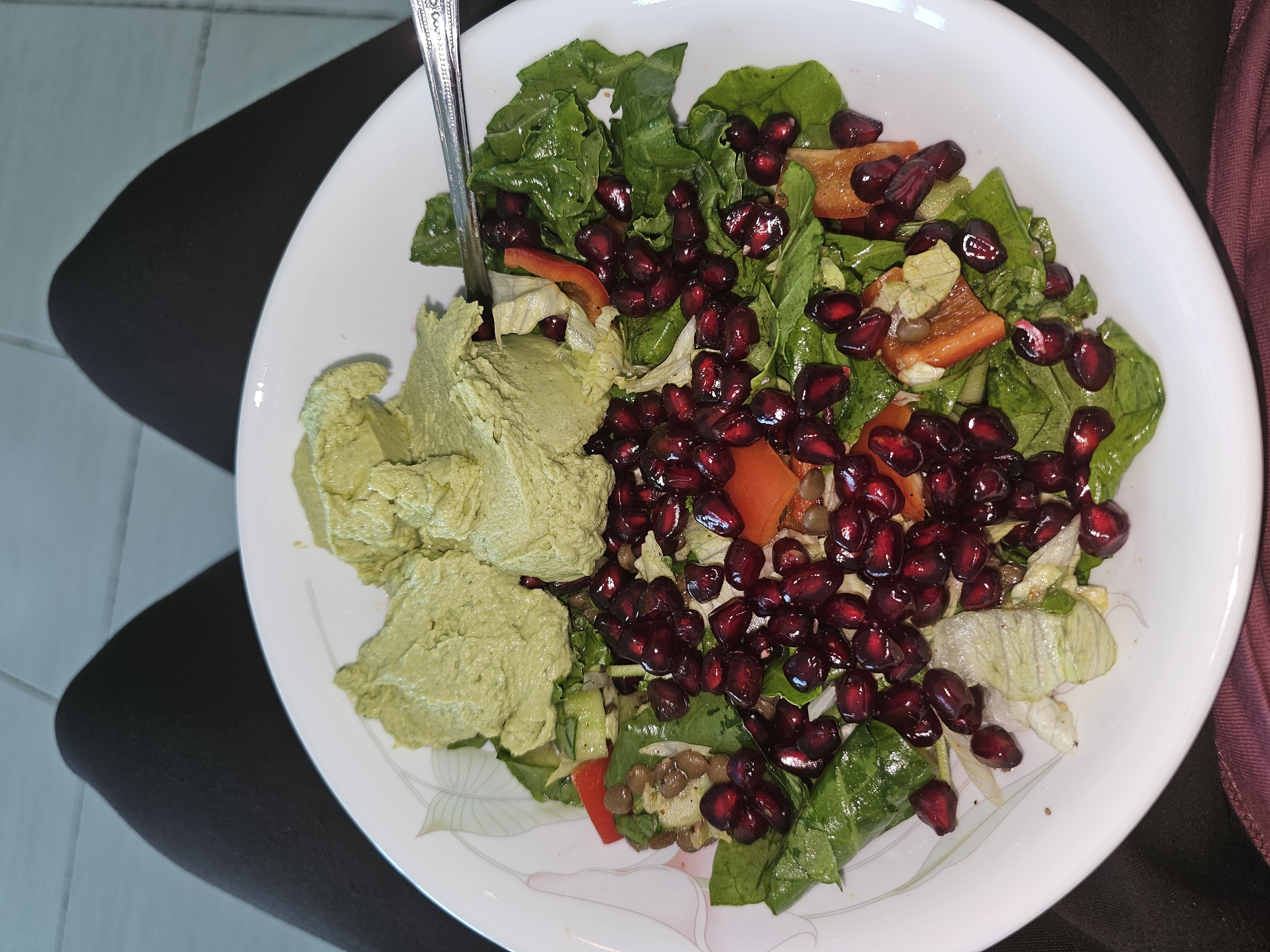 Pomegranate Avocado Salad