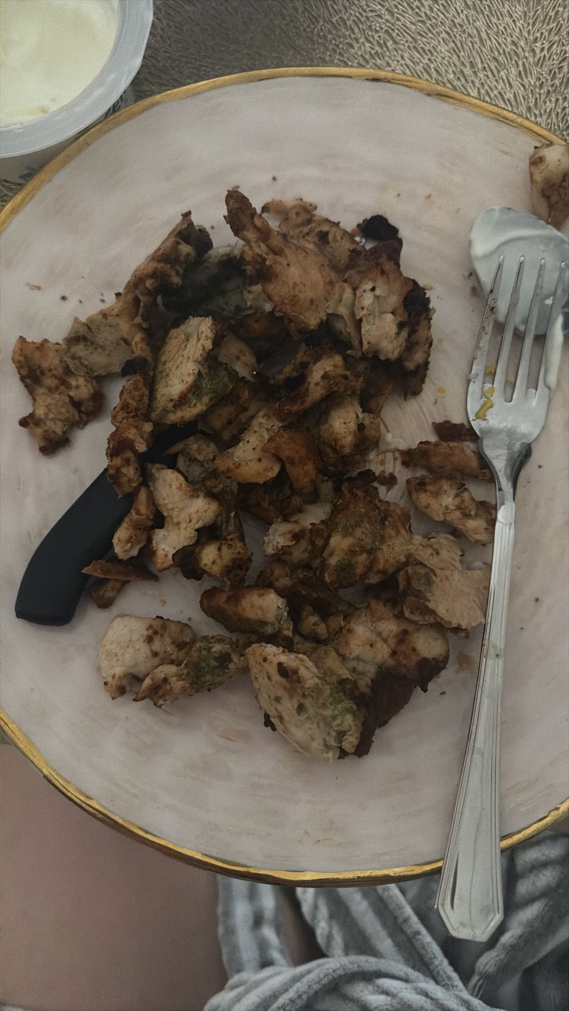 жареная куриная грудка