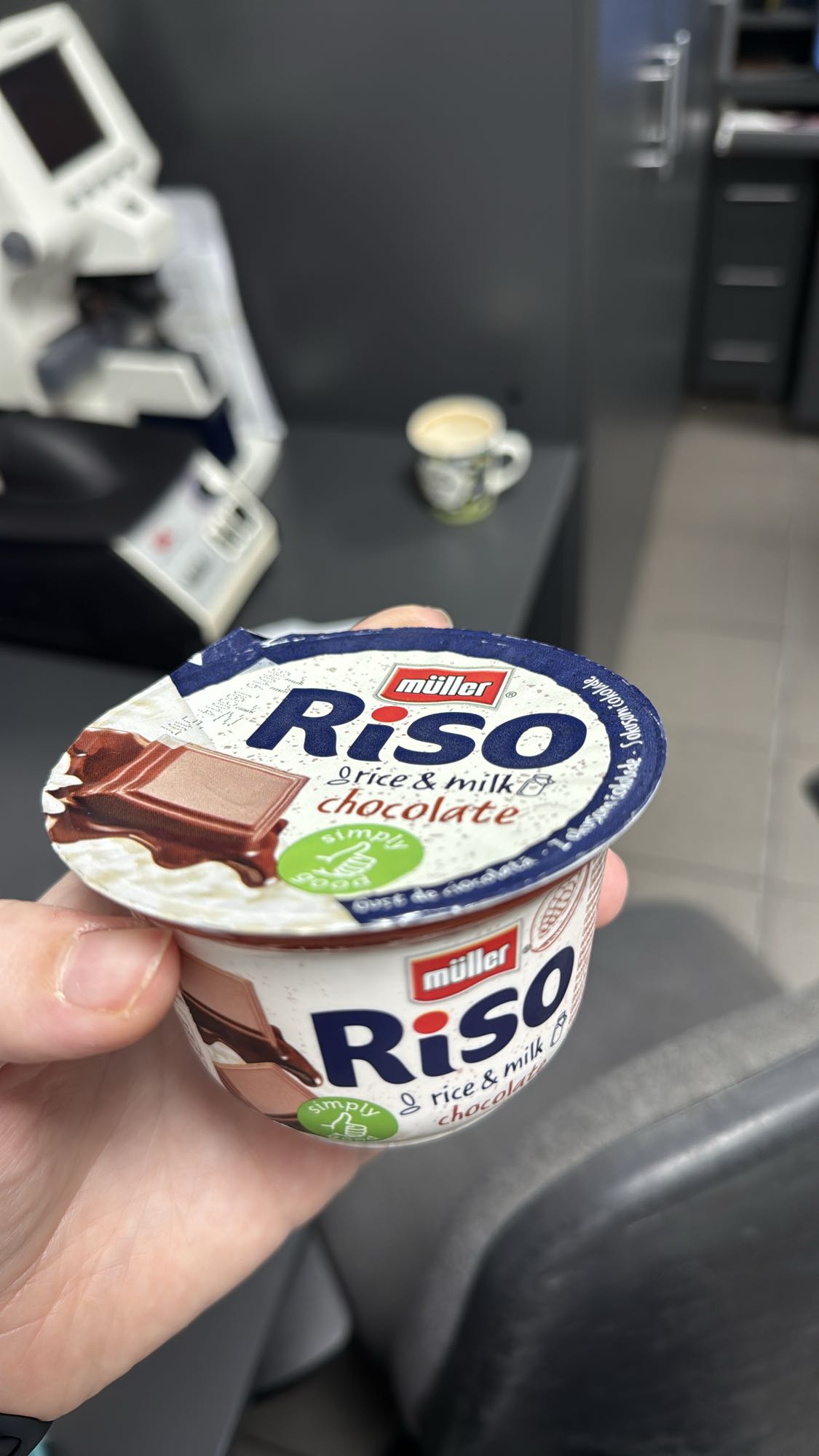 Riso orez cu lapte ciocolată