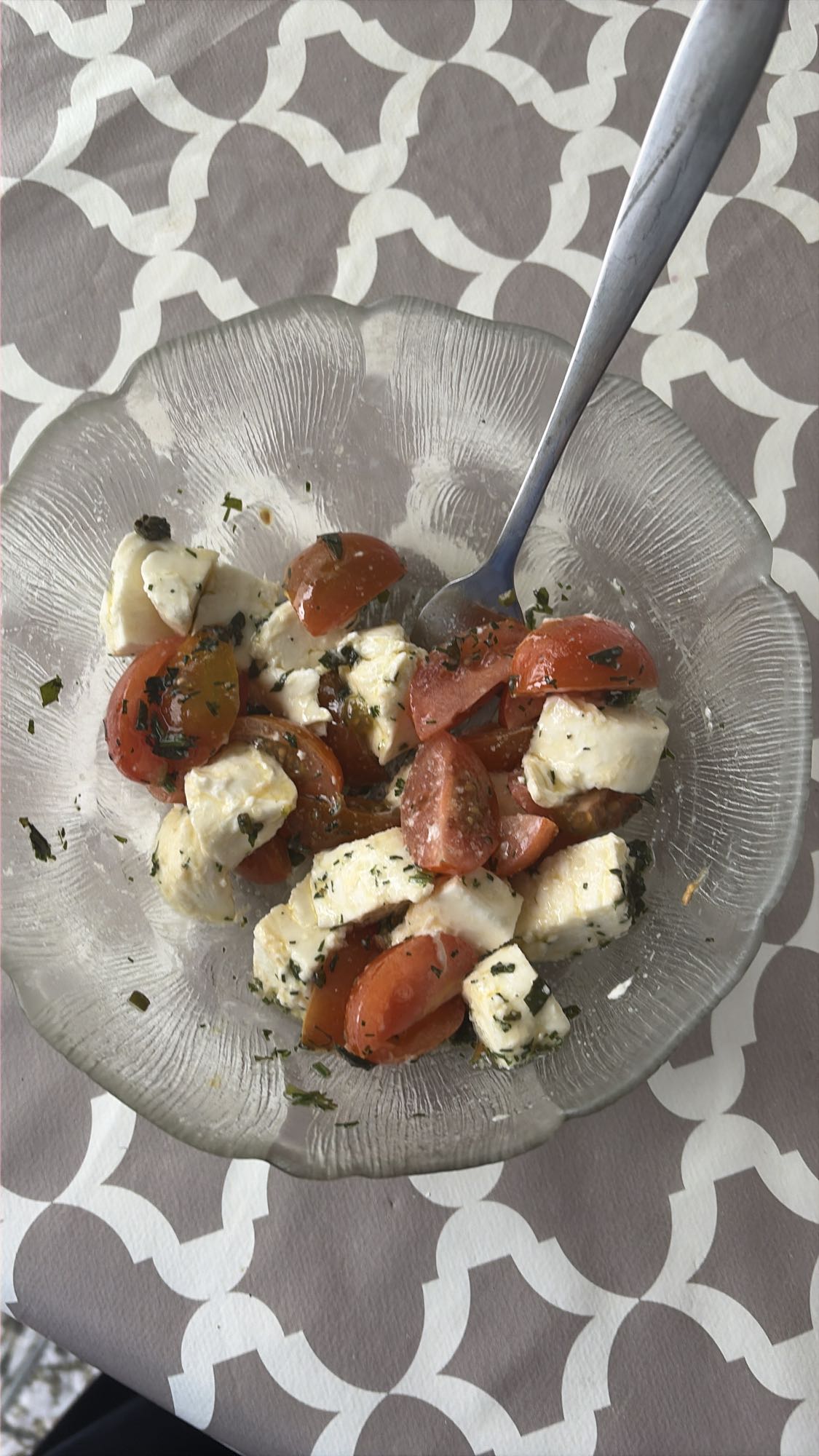 Salade tomate mozzarella