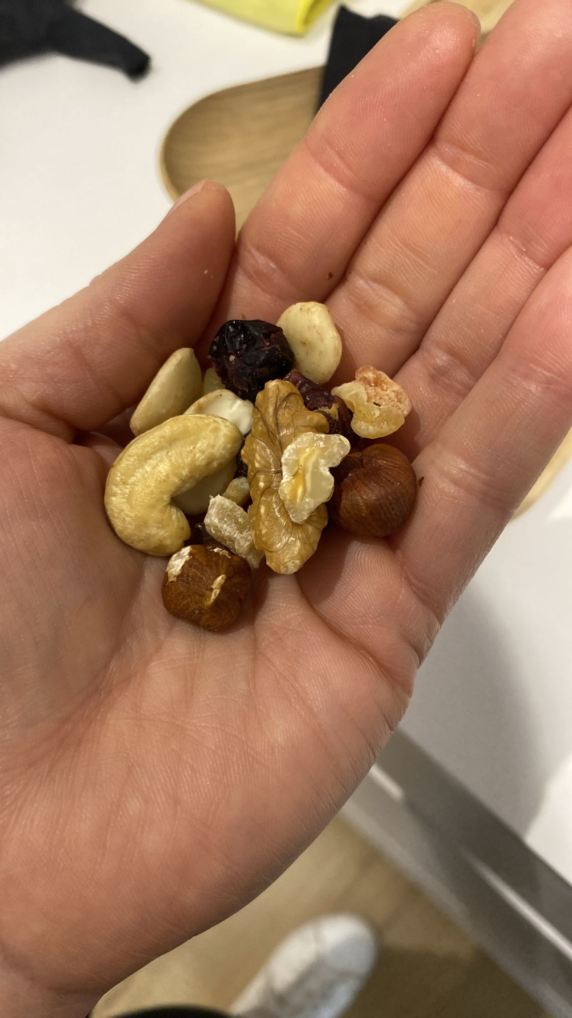 mezcla de frutos secos