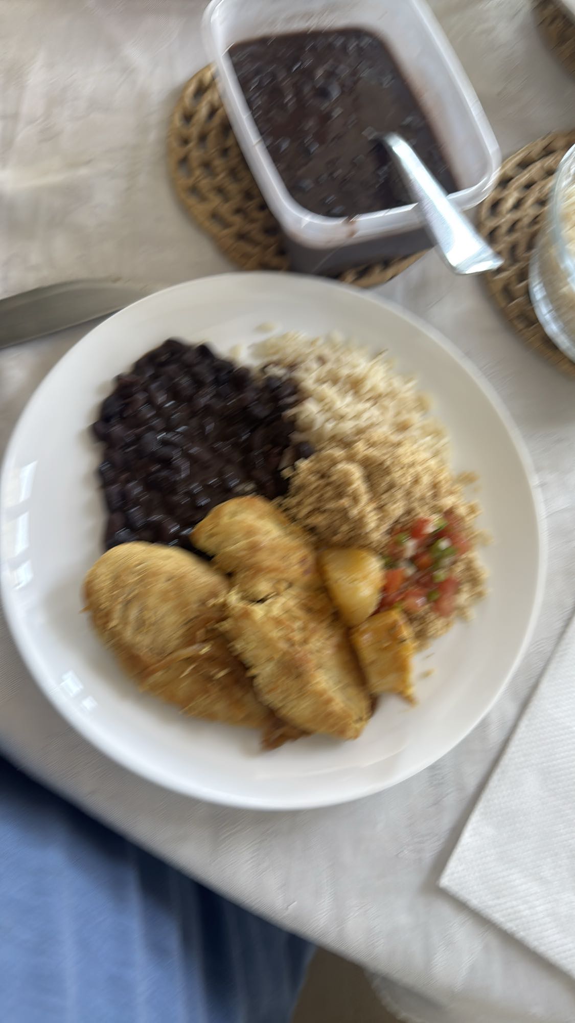 Prato brasileiro caseiro