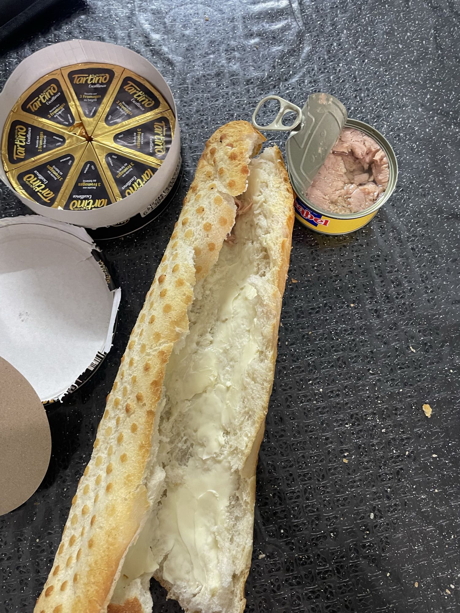 Sandwich thon fromage