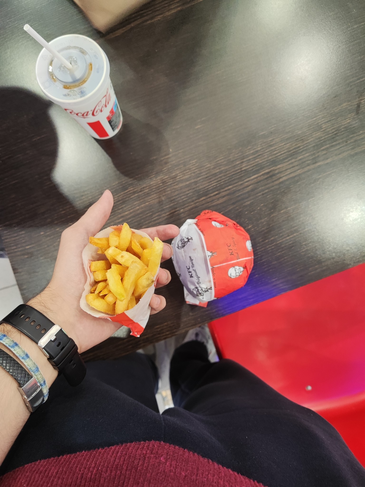 Burger, Fries & Soda