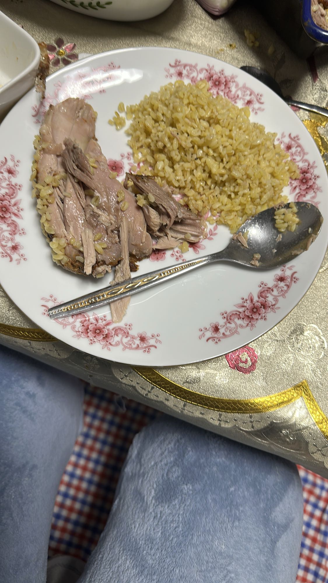 Bulgur ve Et Tabağı