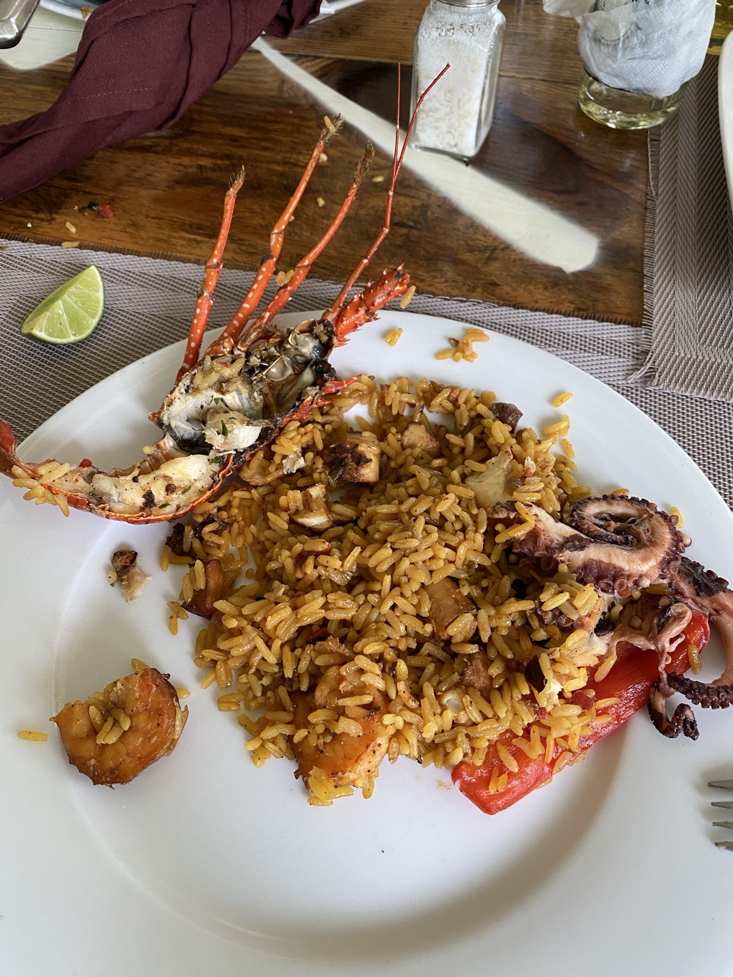Arroz con mariscos