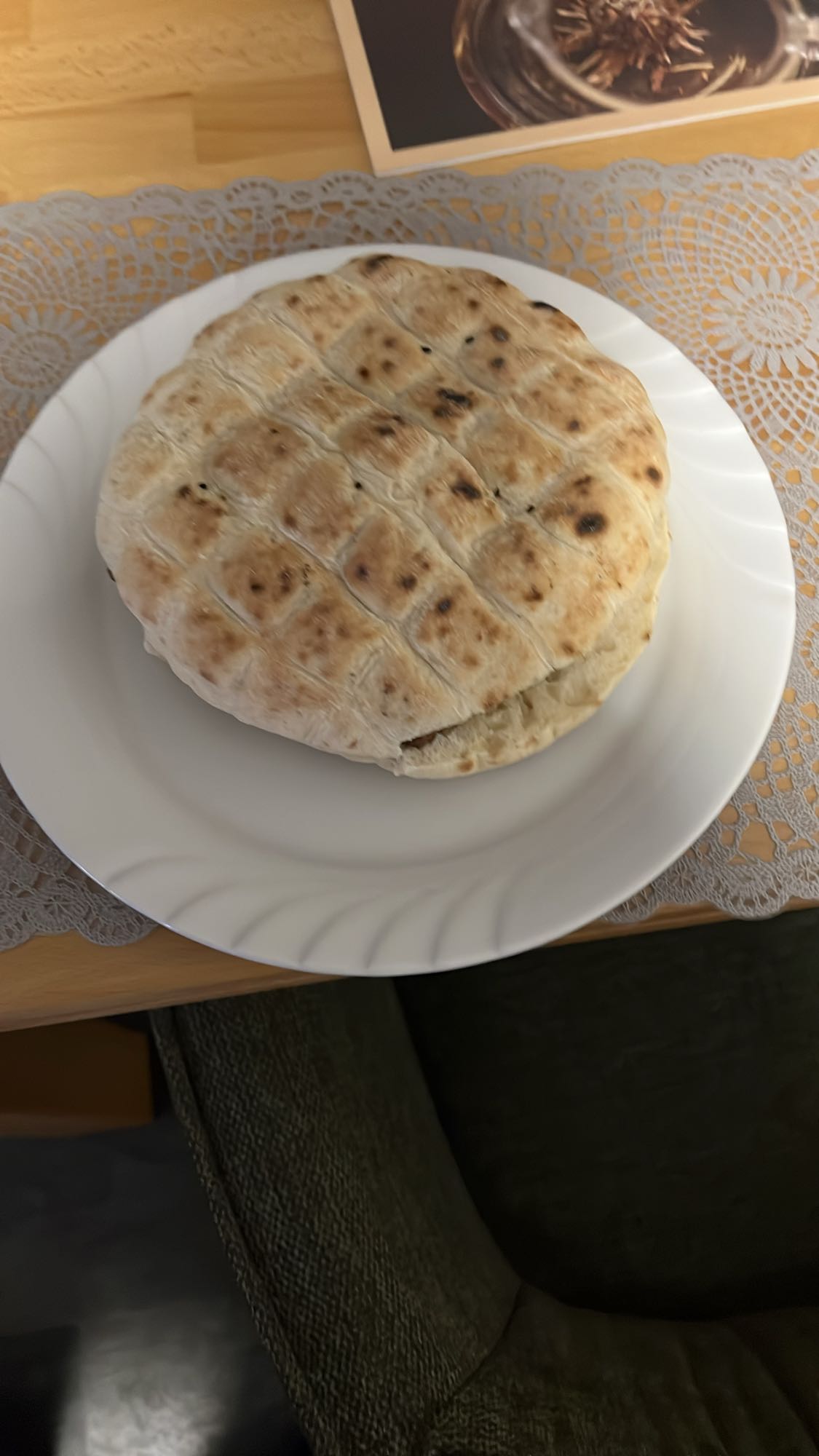 Gefülltes Fladenbrot