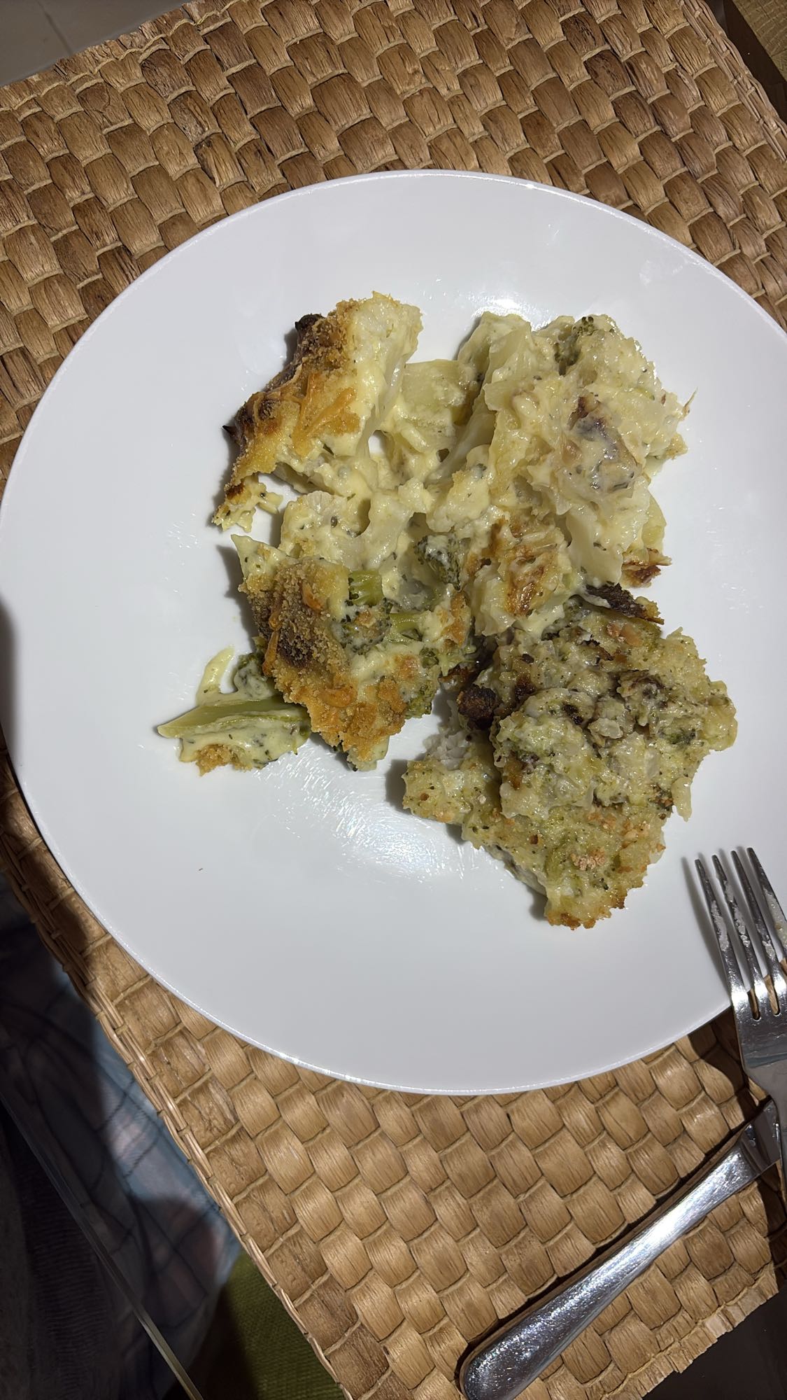 Broccoli Cauliflower Bake