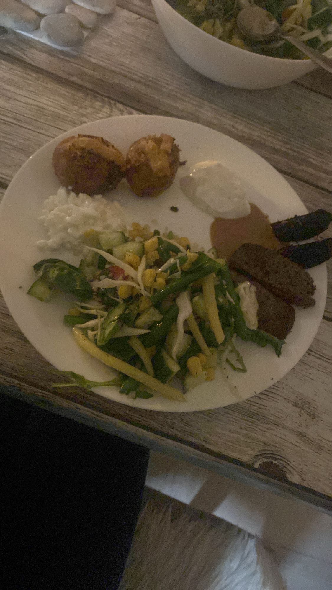 Blandad tallrik med kött