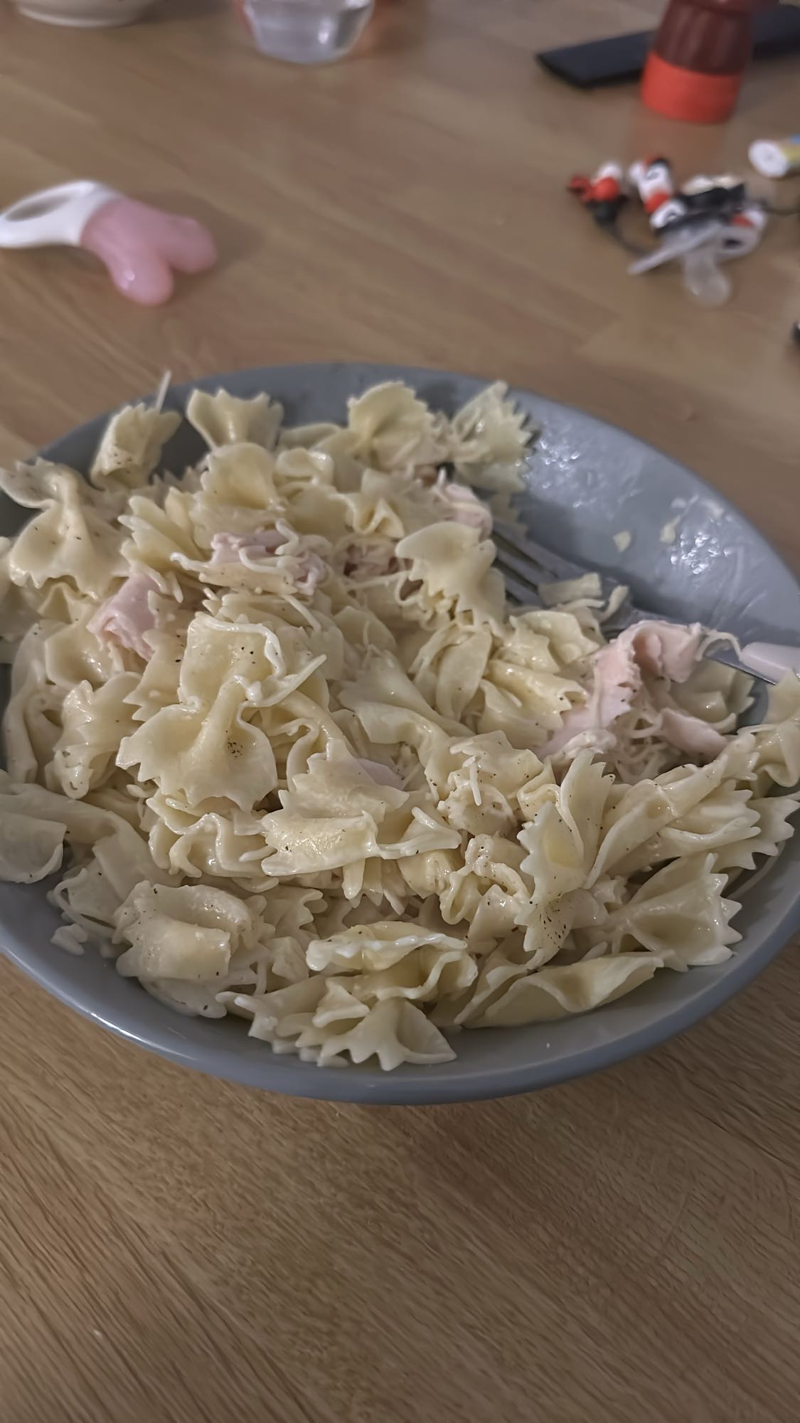 Pâtes jambon fromage