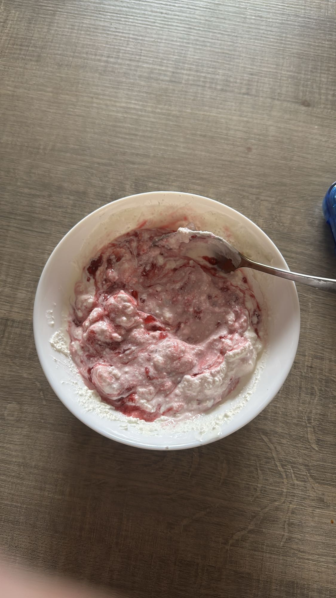 Творог с ягодами