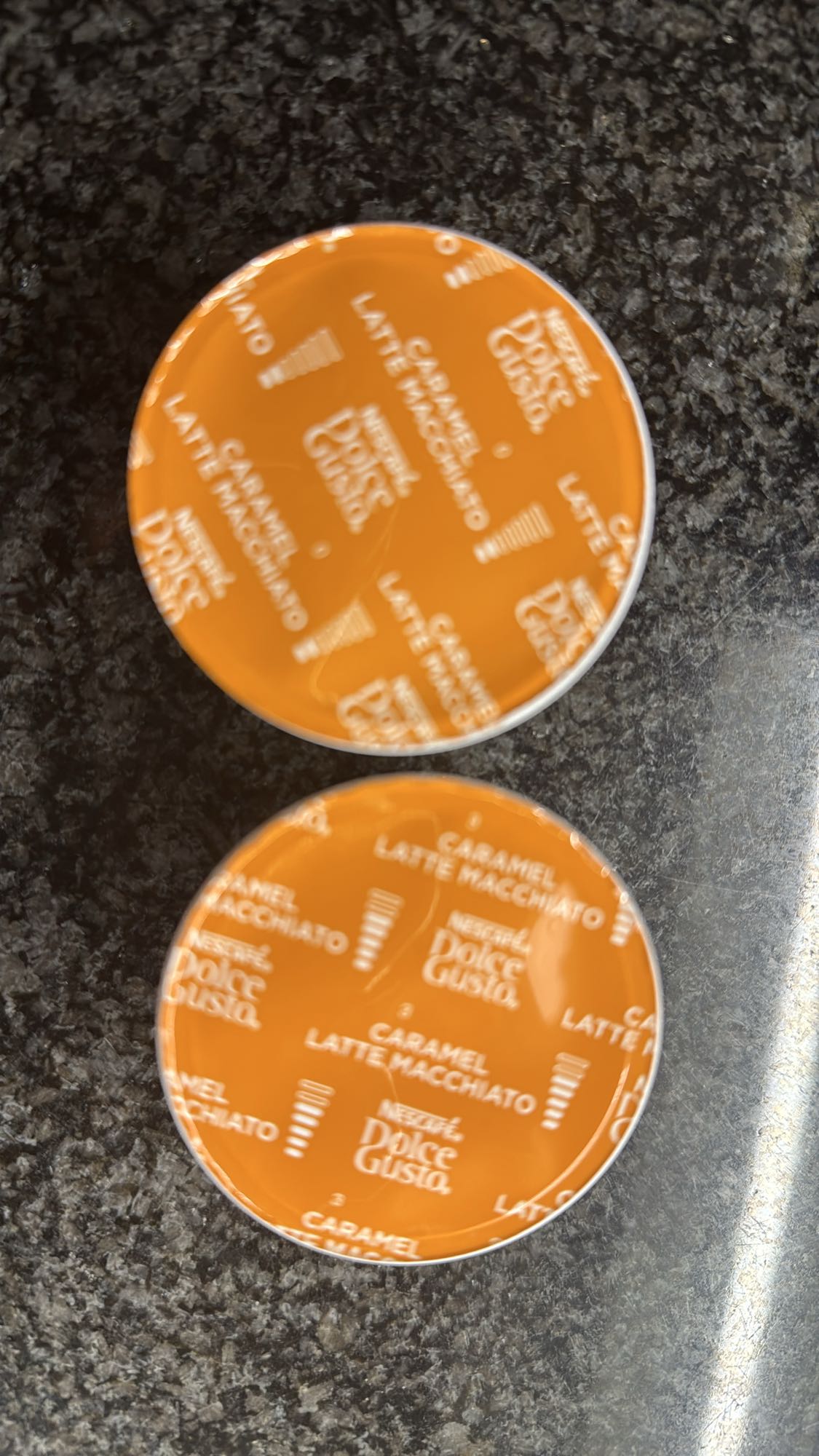 Caramel Latte Macchiato cups