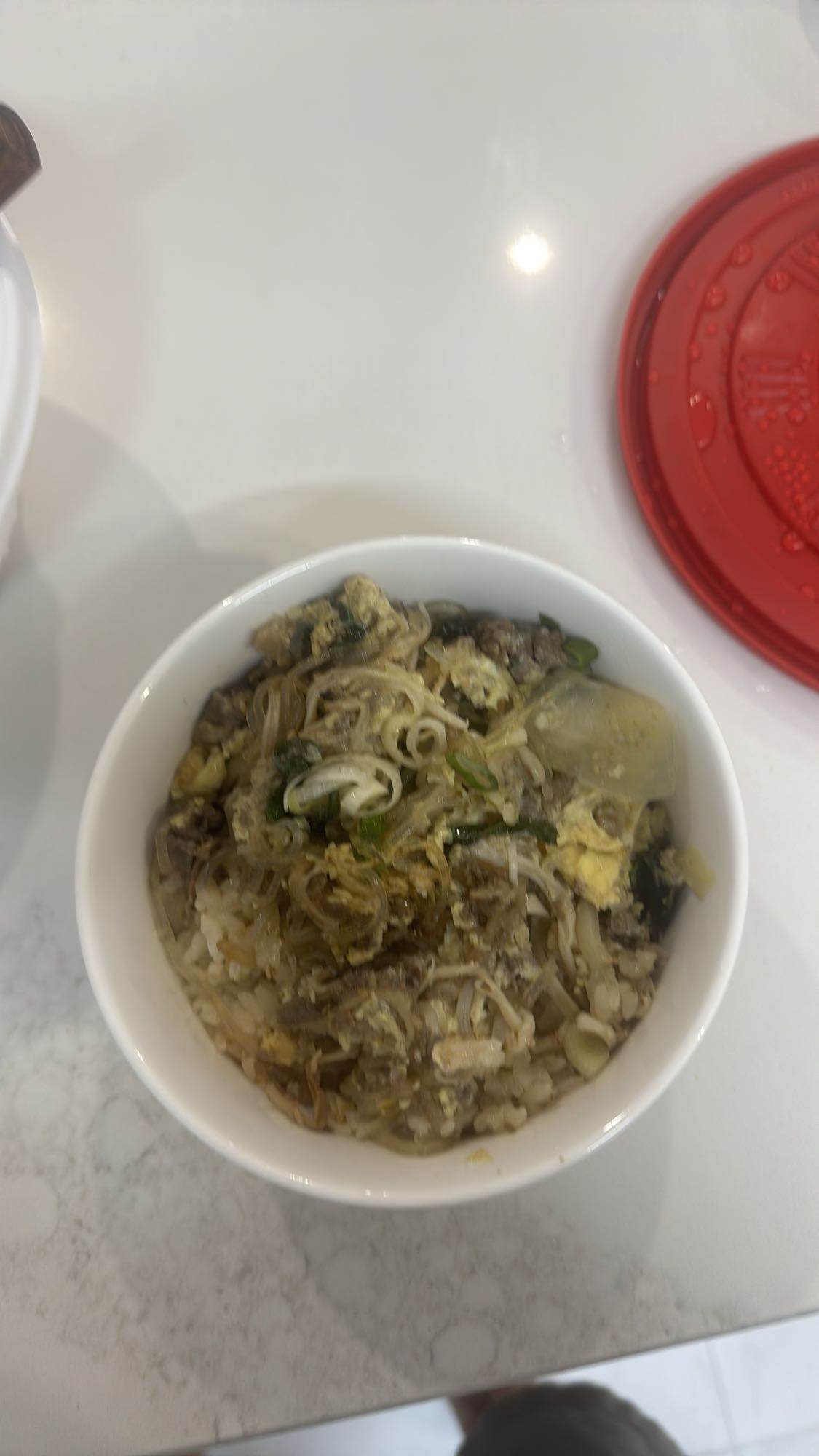 Beef Veggie Rice Bowl