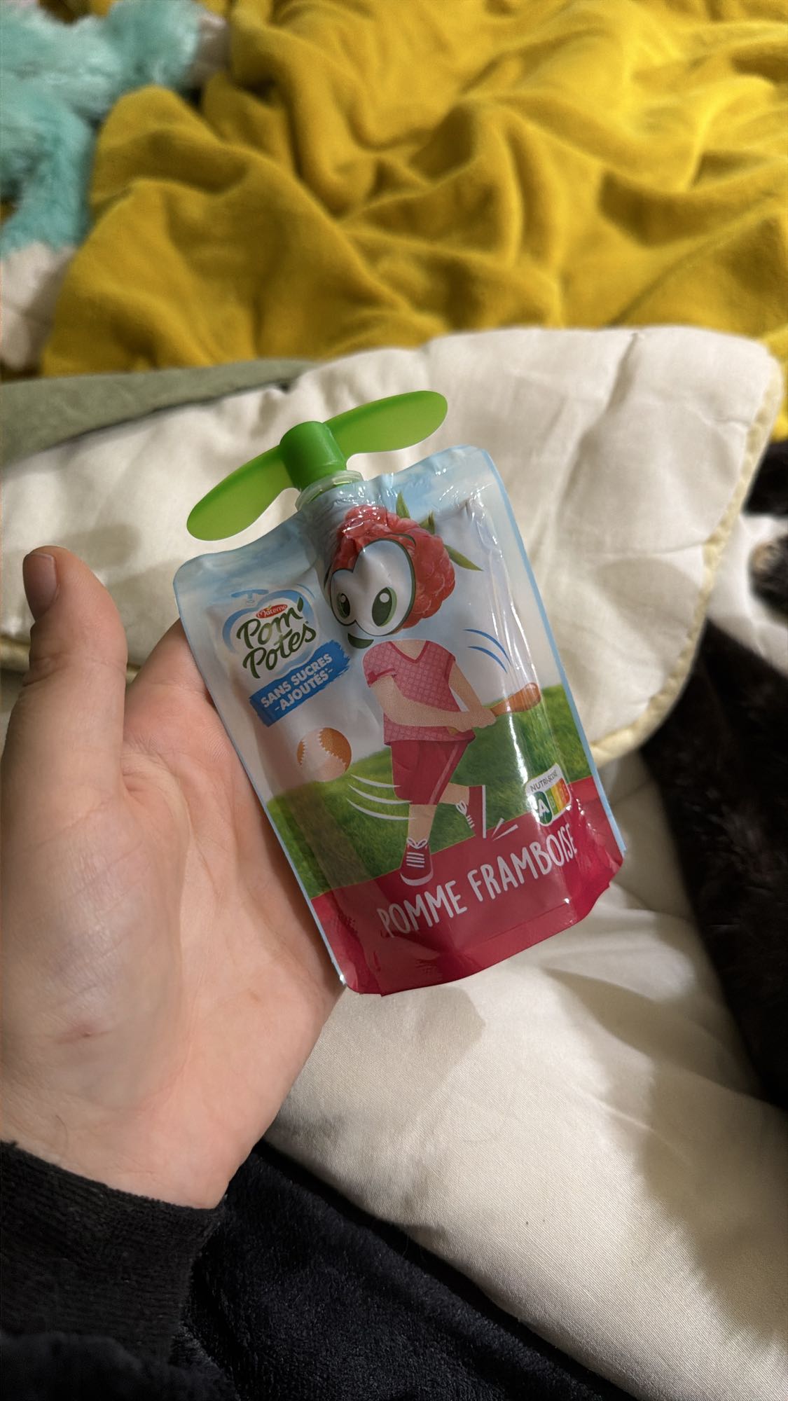 Apple Raspberry Pouch