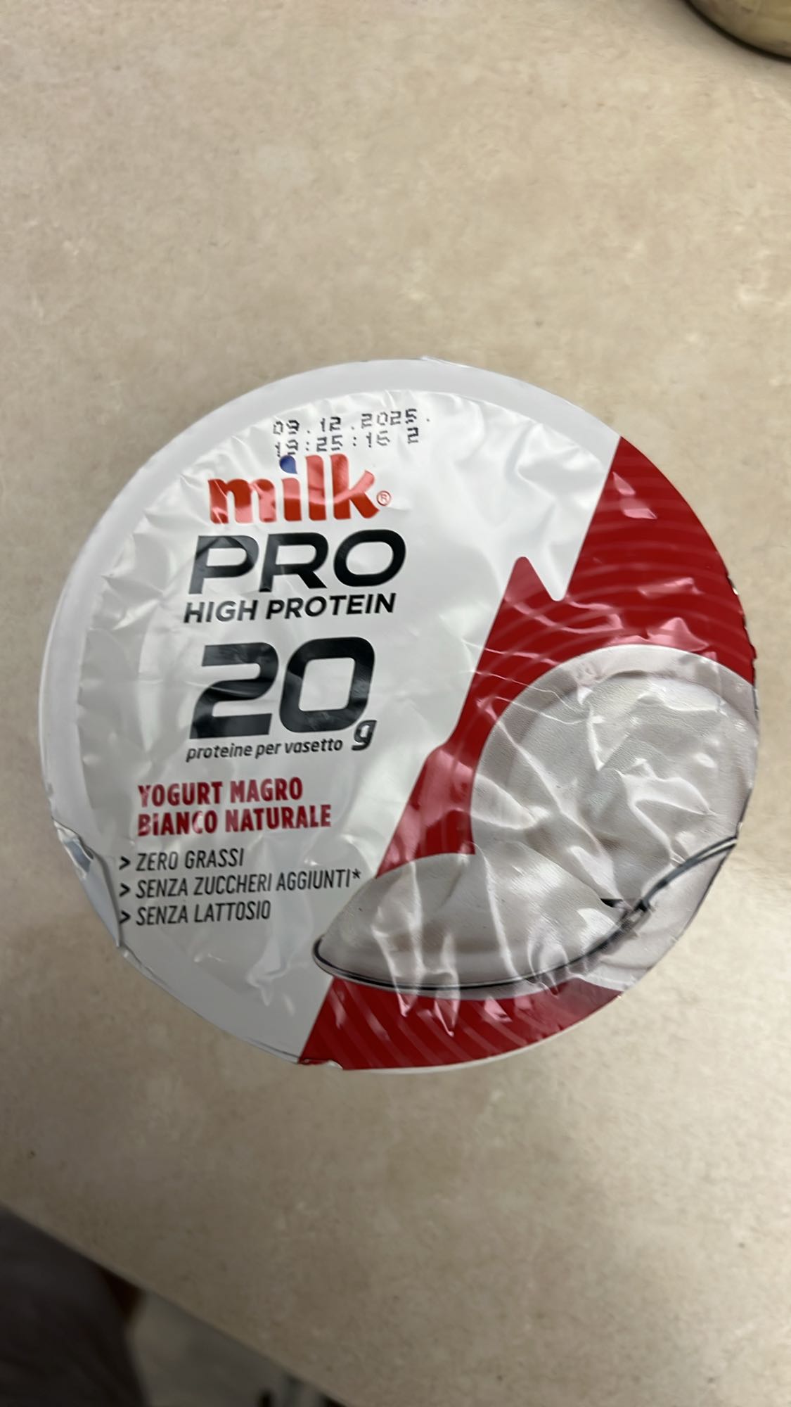 Yogurt magro proteico