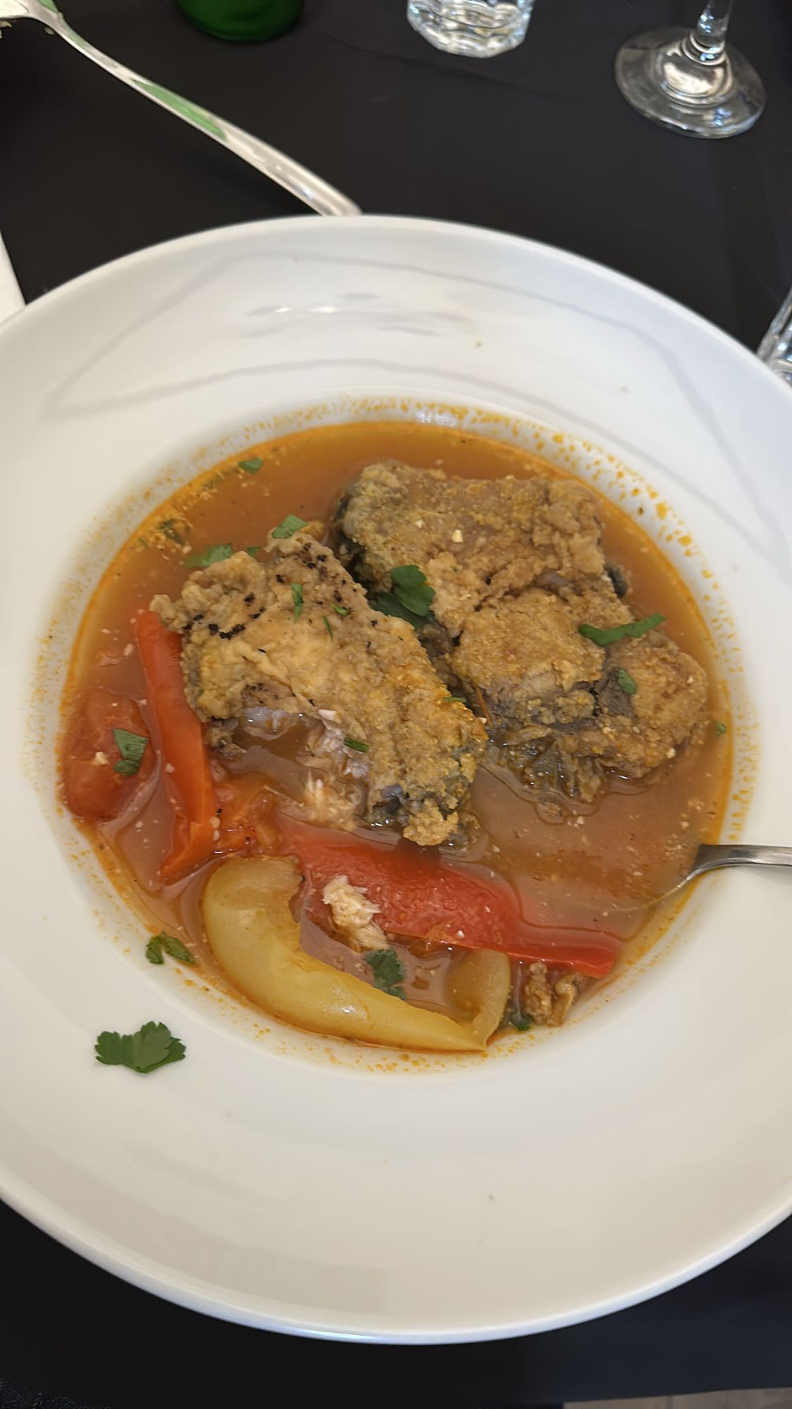 Fish stew with vegetables