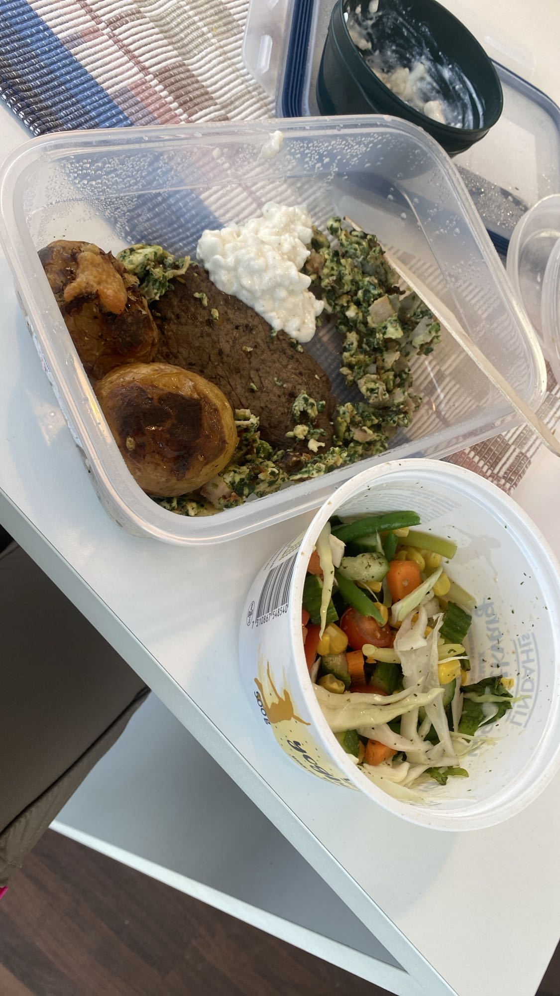 Älgstek med grönsaker