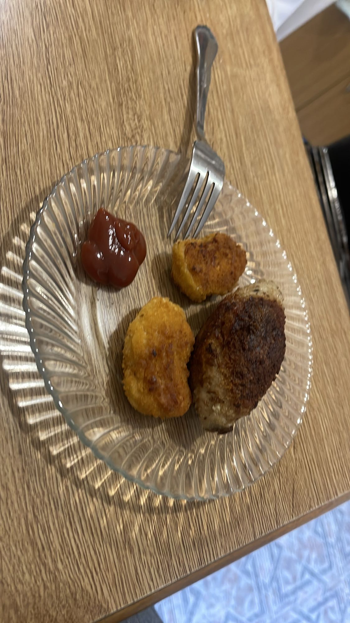 Котлеты с кетчупом