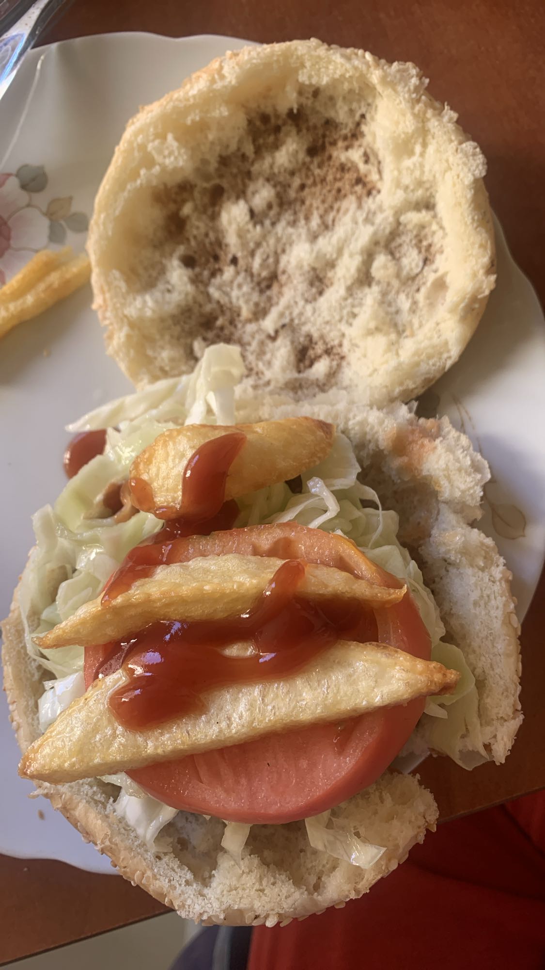 Veggie Ketchup Sandwich