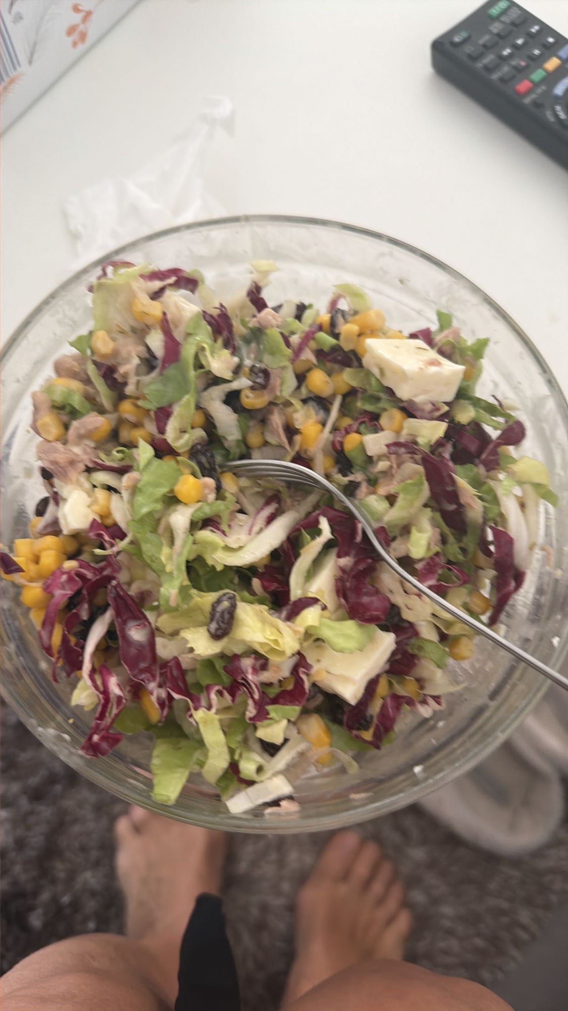 Gemischter Thunfischsalat