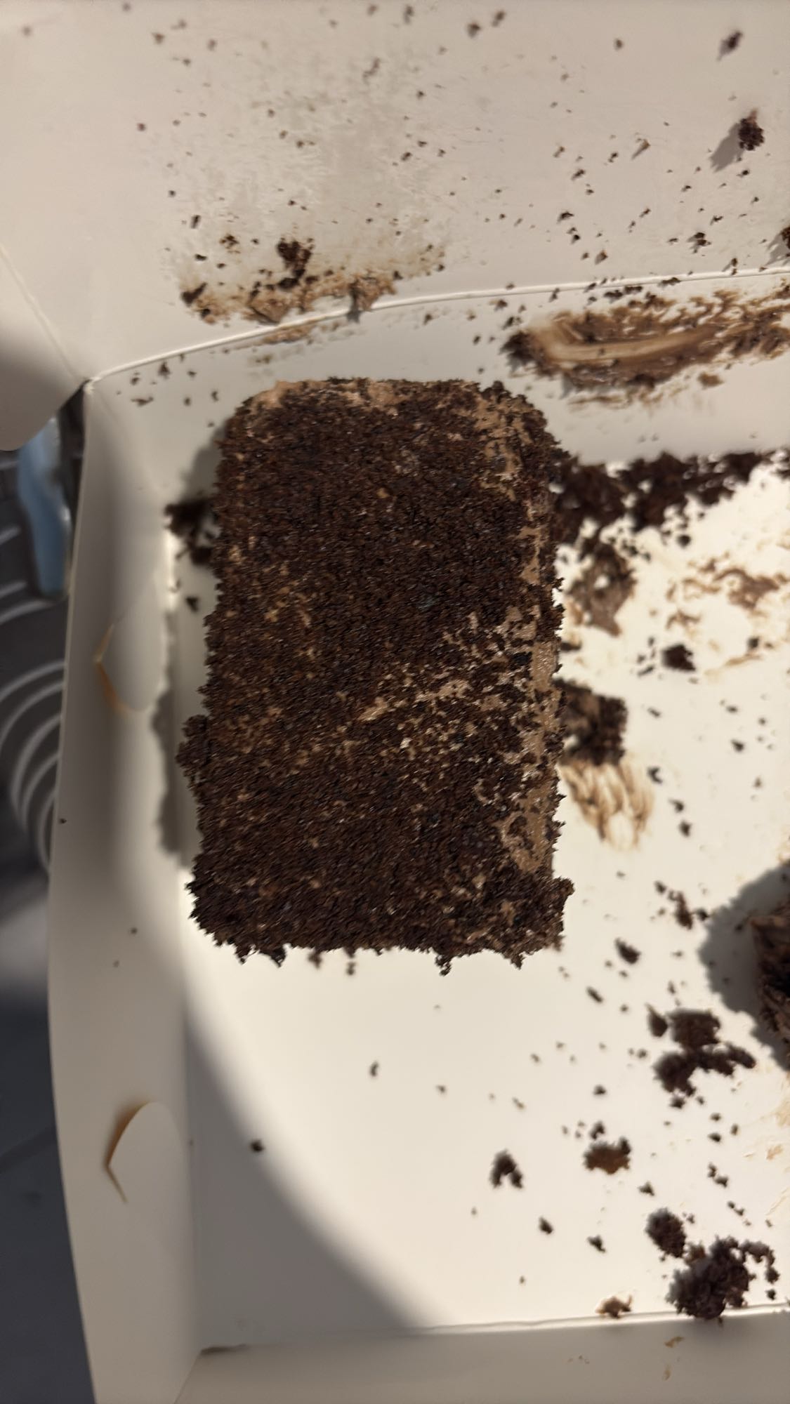 шоколадный торт кусок