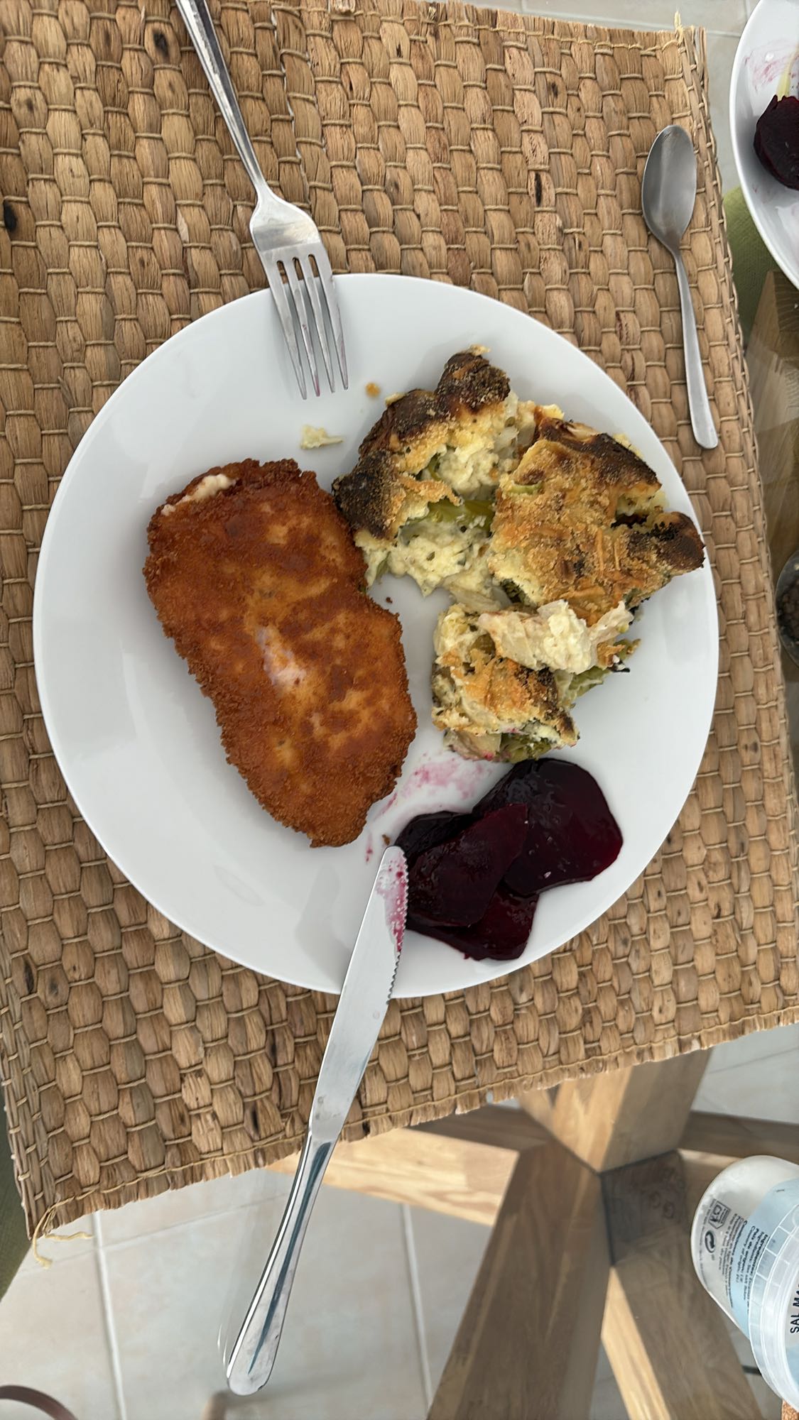 Breaded Chicken & Casserole