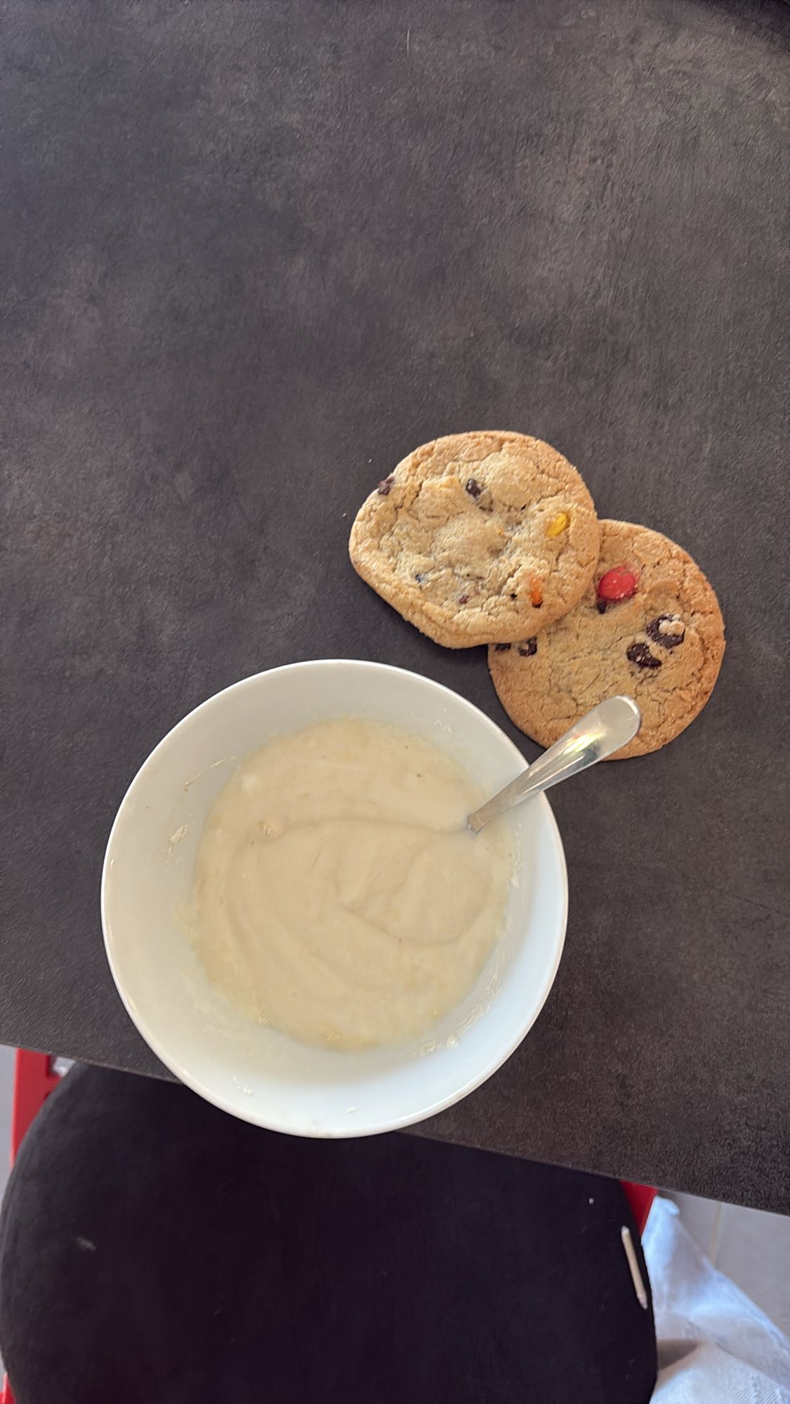 Cookies et yaourt nature