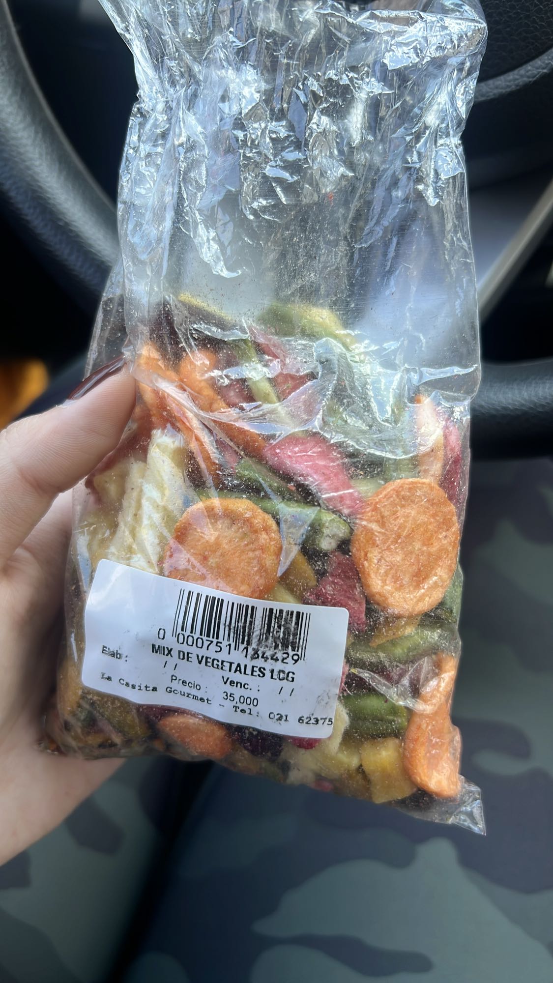 Mixed vegetable chips