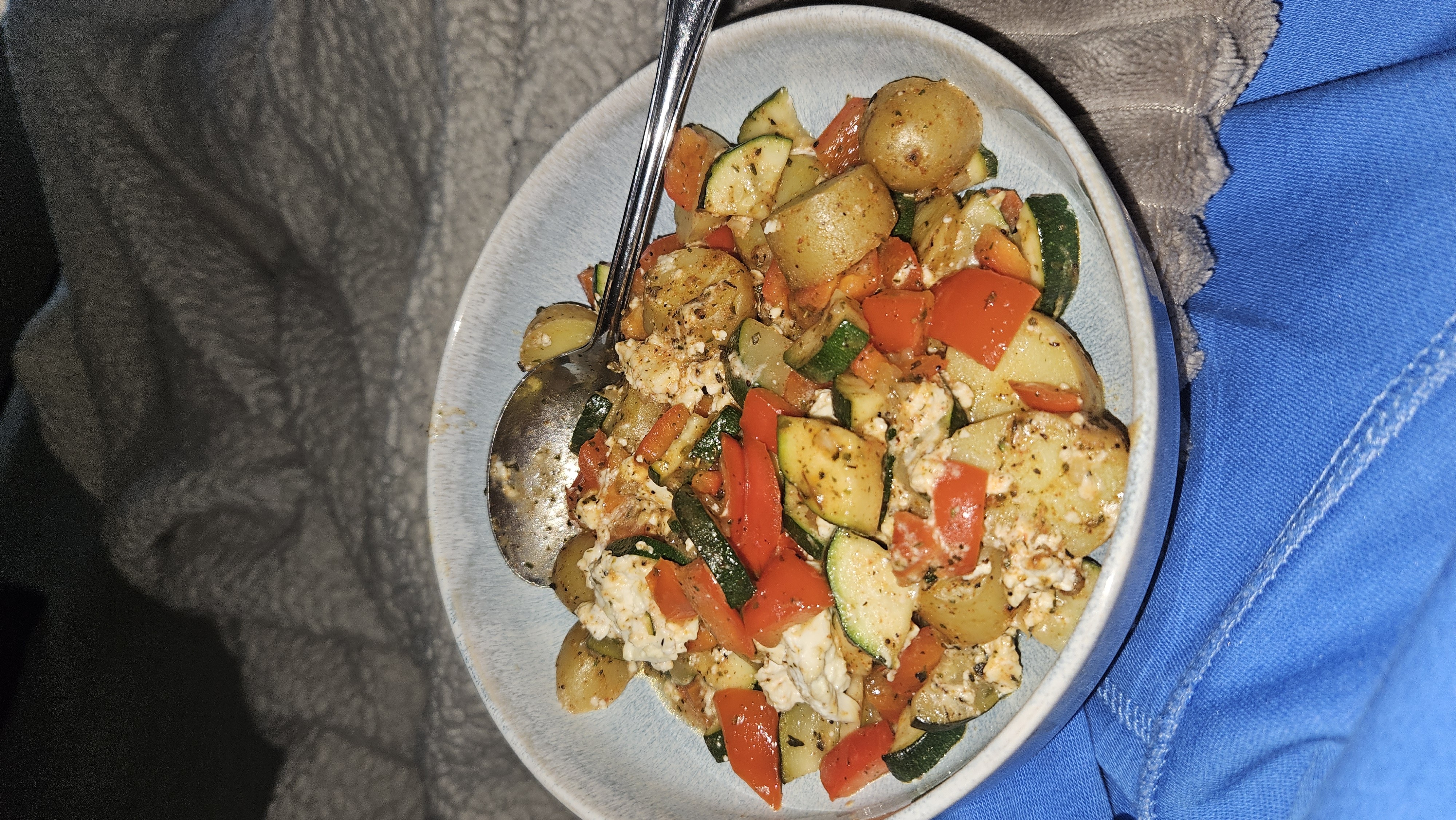 Gemüsepfanne mit Kartoffeln