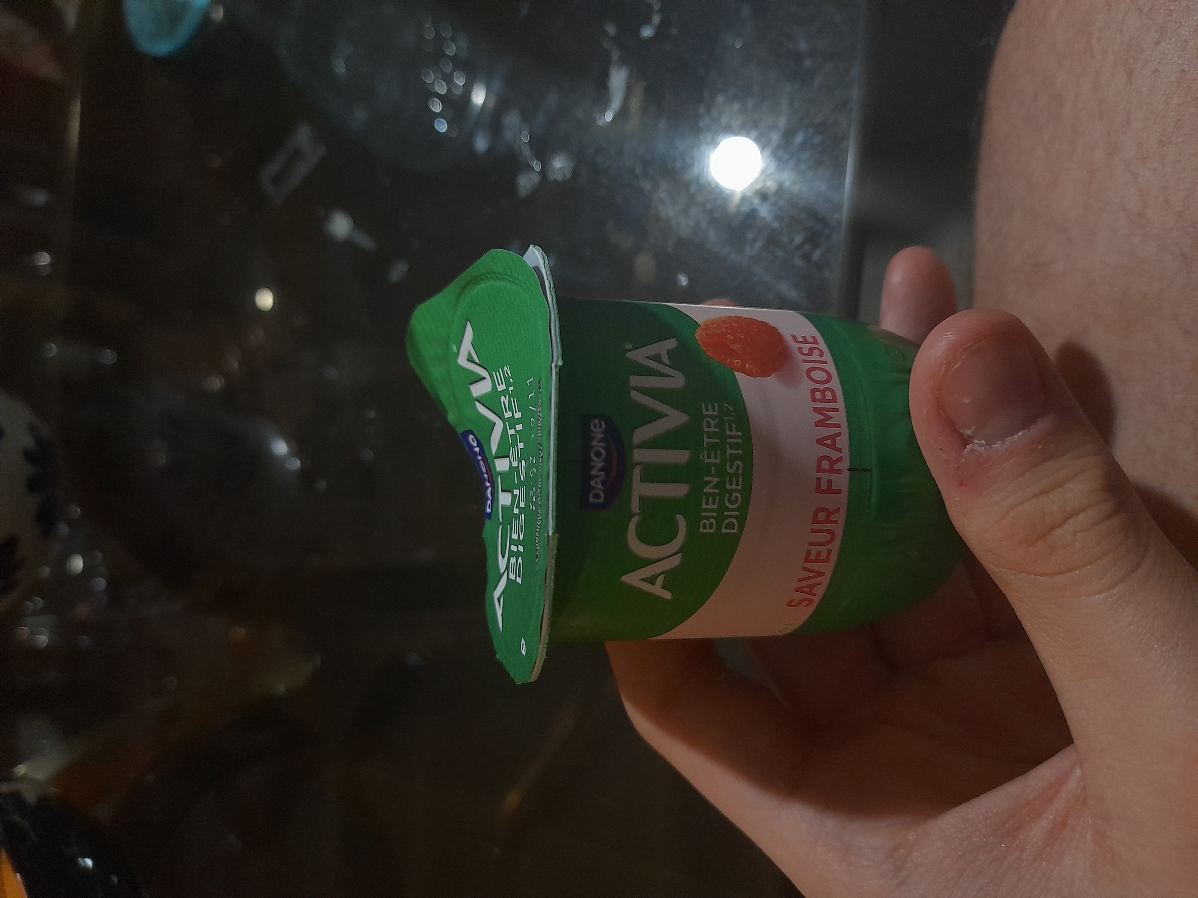 Yaourt framboise Activia