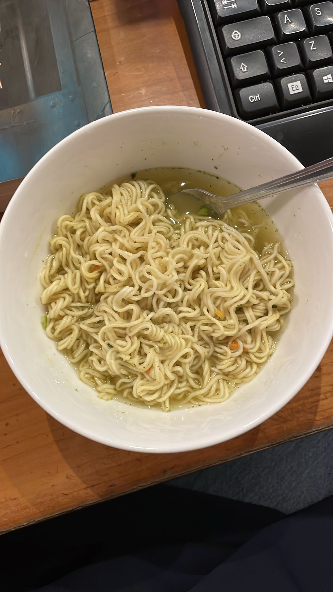 Instant noodle soup