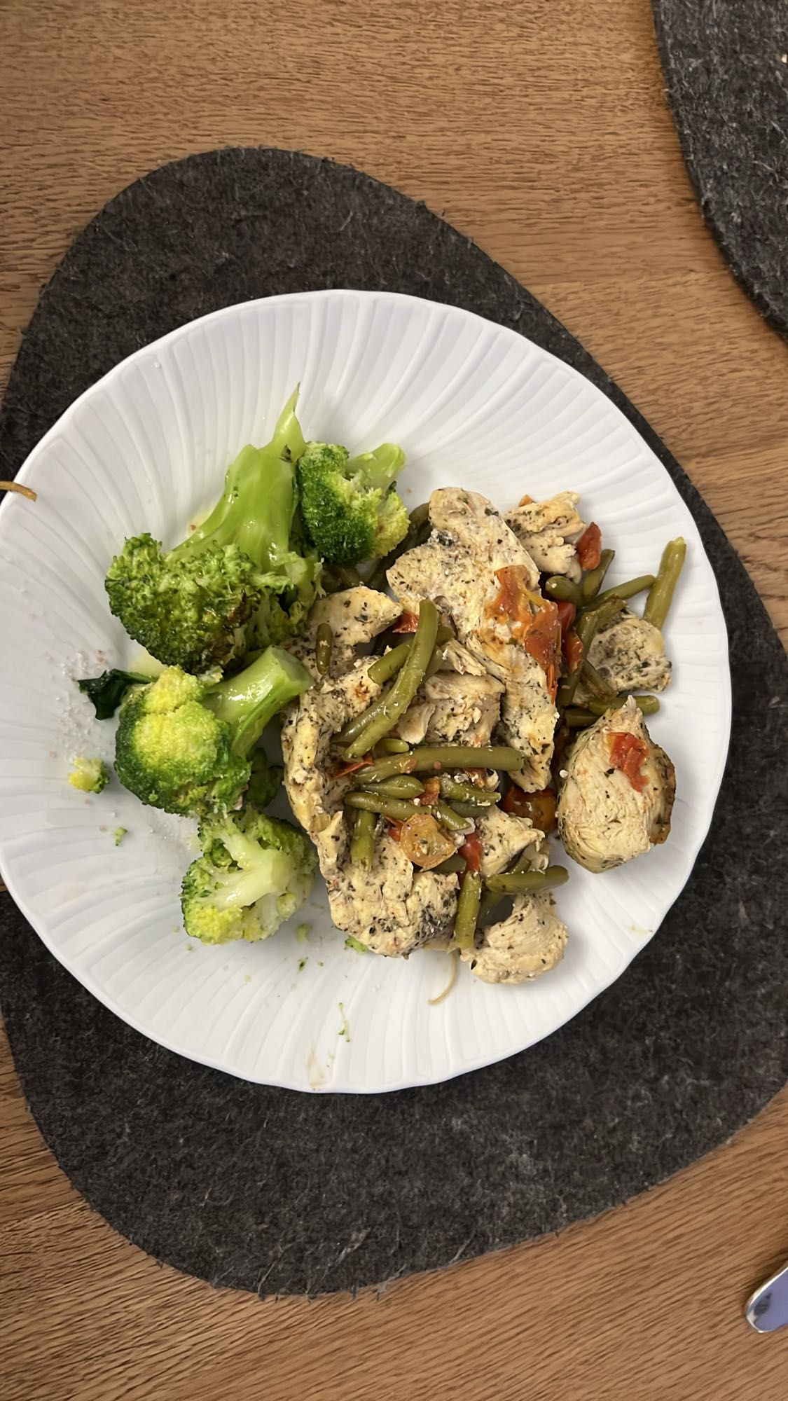 Tavuklu Sebze Tabağı