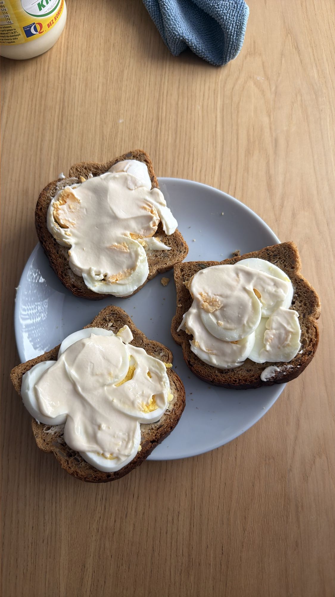 Kanapki z jajkiem i majonezem