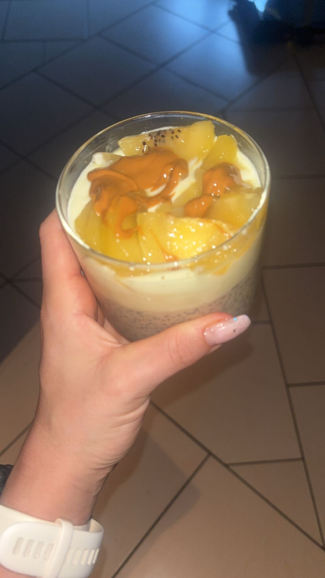 Pudding chia aux fruits enrichi
