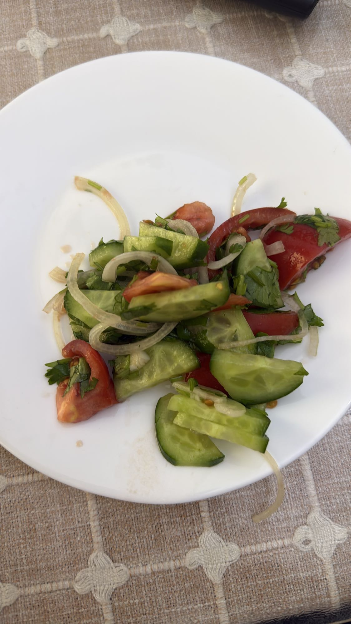 Овощной салат