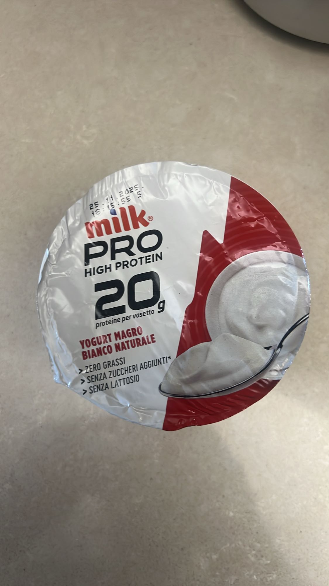 Yogurt magro proteico