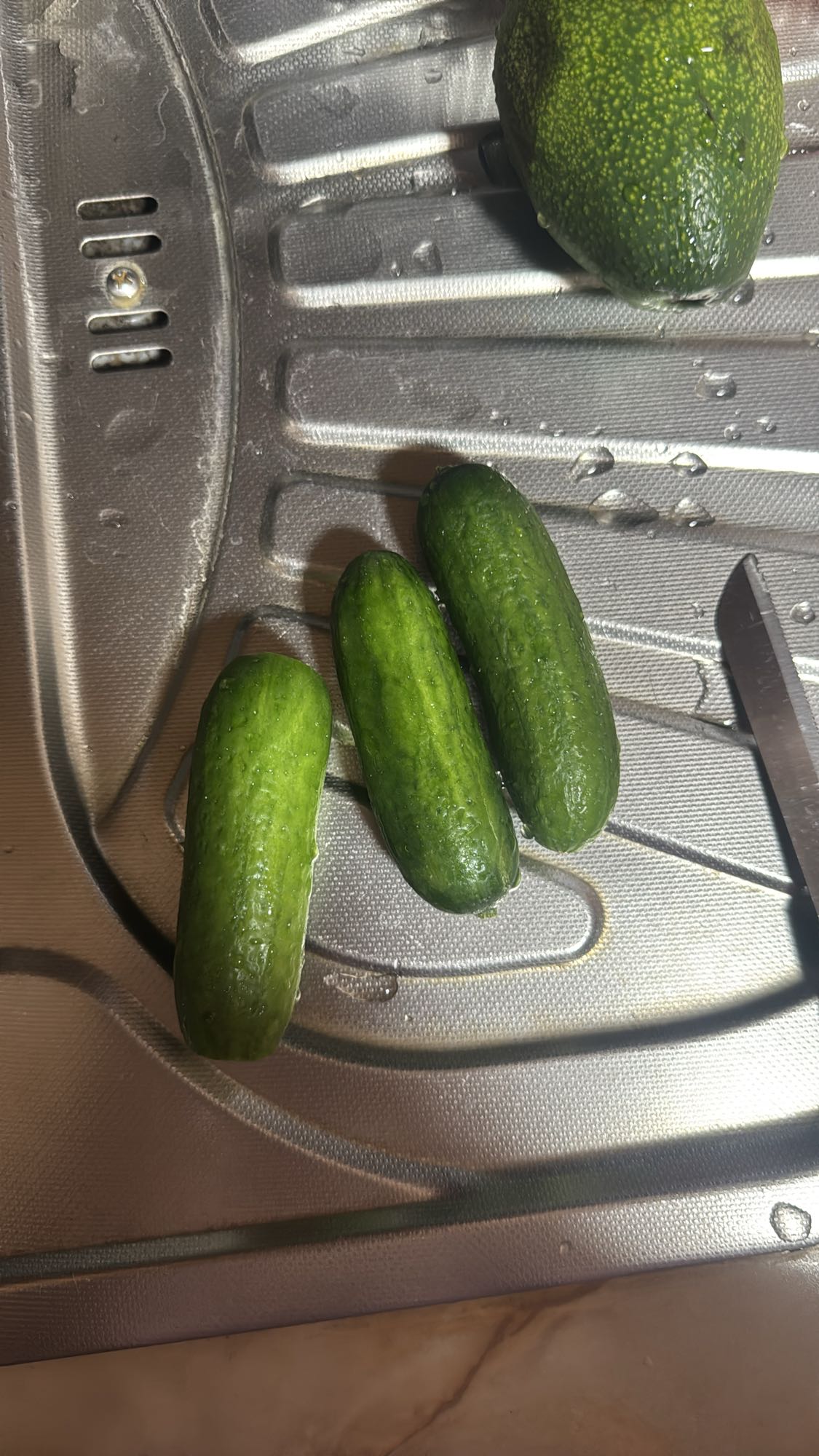 Cucumber Avocado Snack