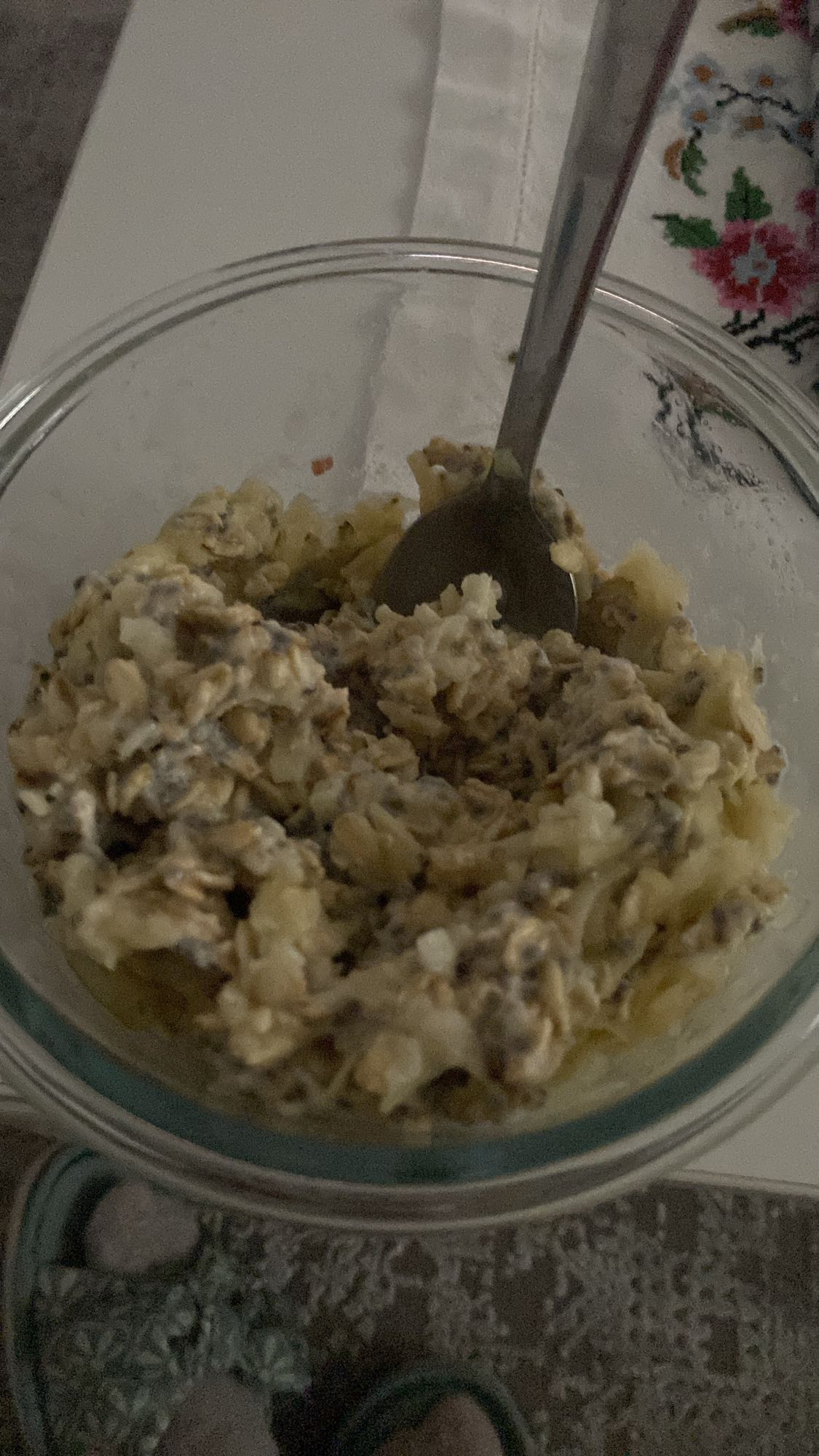 owsianka z jabłkiem