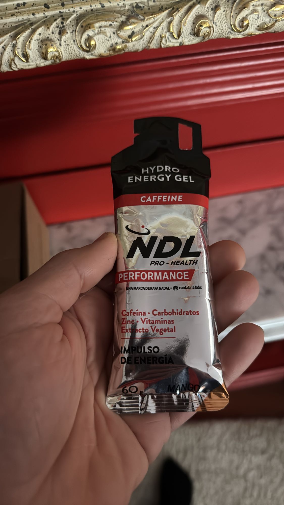 Gel energético mango