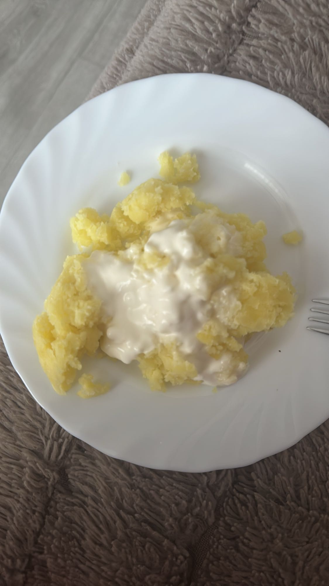 ziemniaki z twarogiem